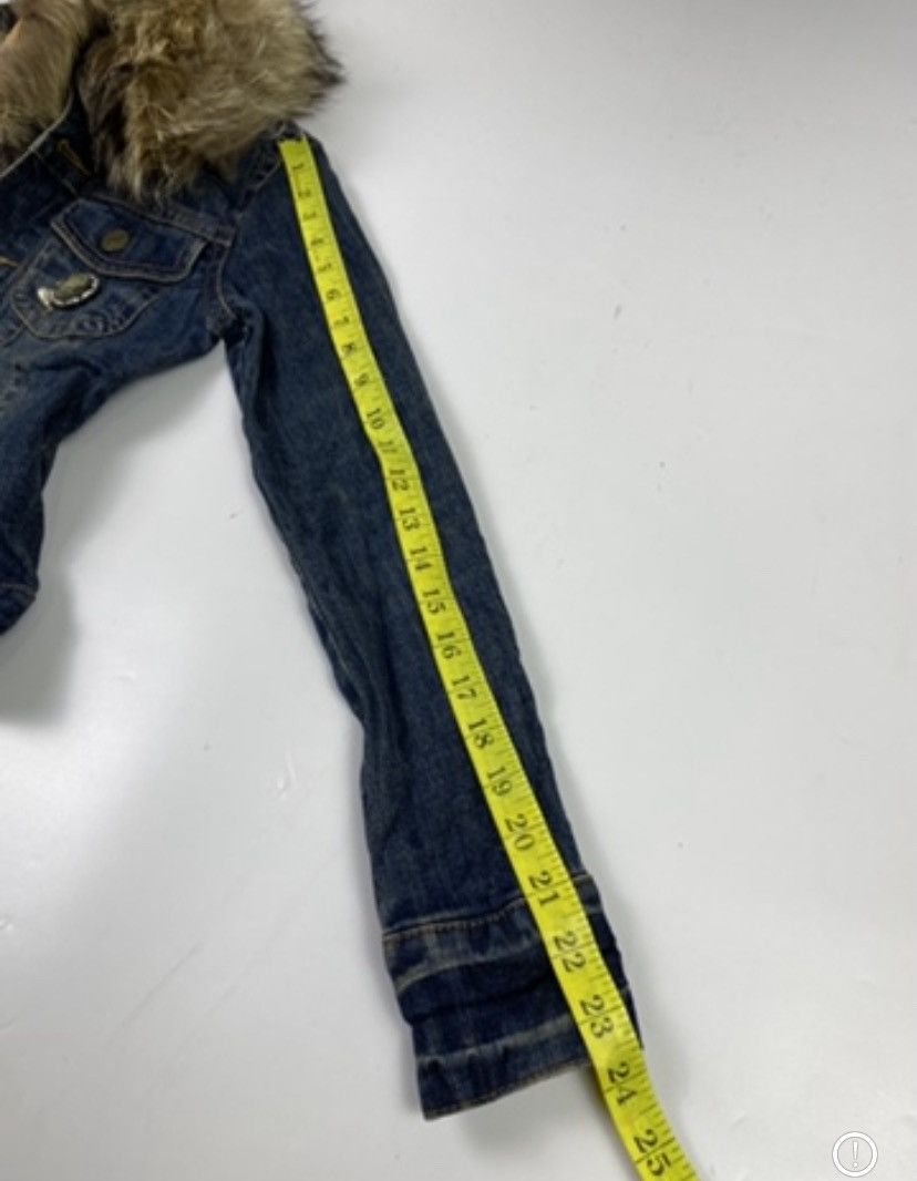 GOSTAR DE FUGA × If Six Was Nine × Japanese Brand faux fur denim jacket boxy og cross japanese vkei style Size US S / EU 44-46 / 1 - 10 Thumbnail