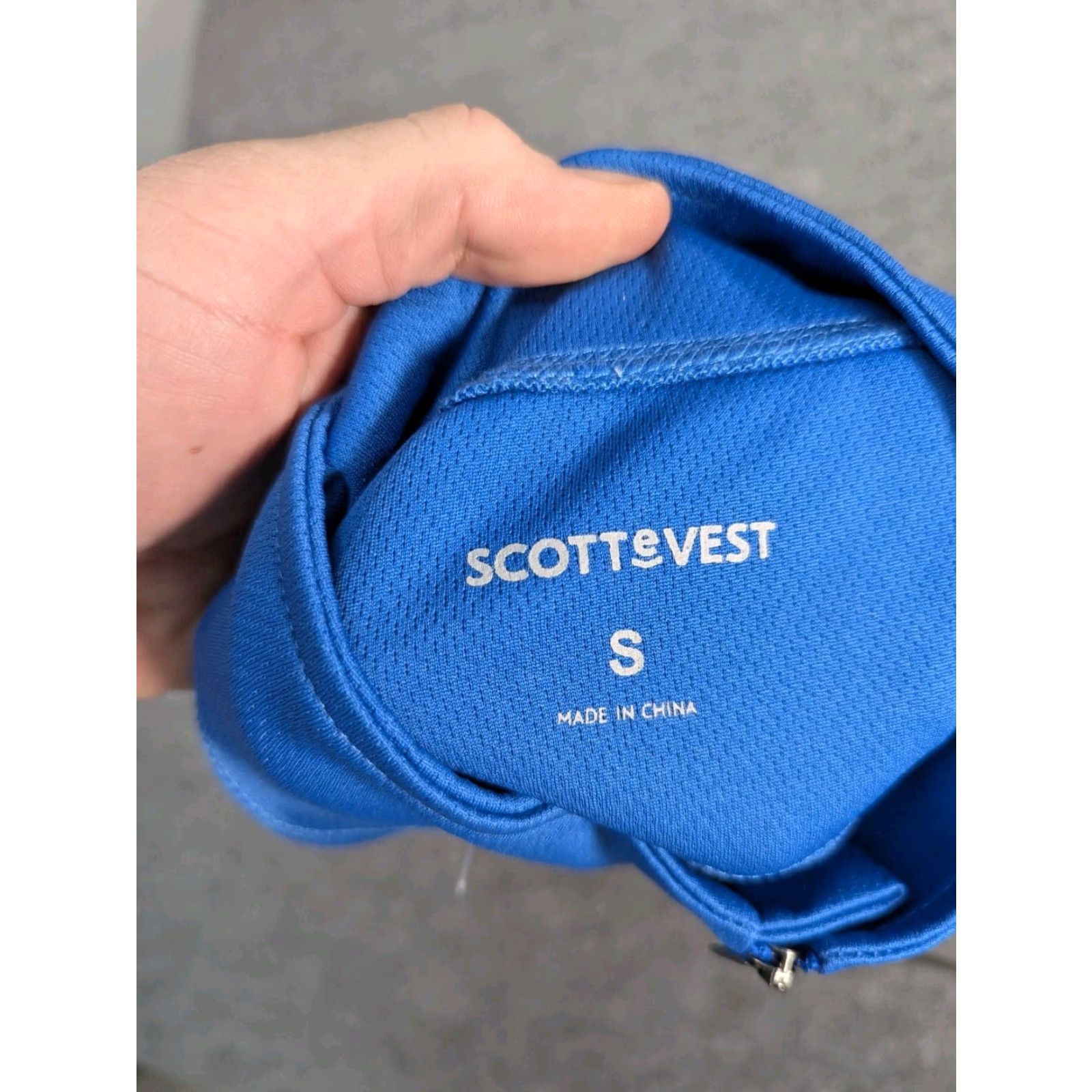 Vintage VINTAGE Scottevest Pullover Womens S Blue Susie QZip Sport Tech Performance NEW Size S / US 4 / IT 40 - 6 Thumbnail