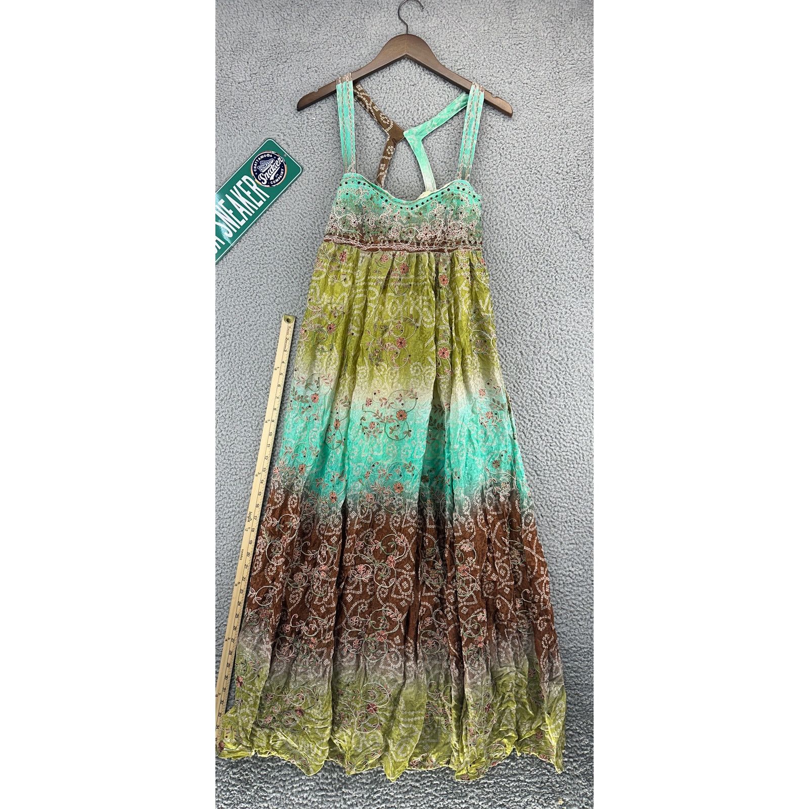 free people emerald green dress Free People