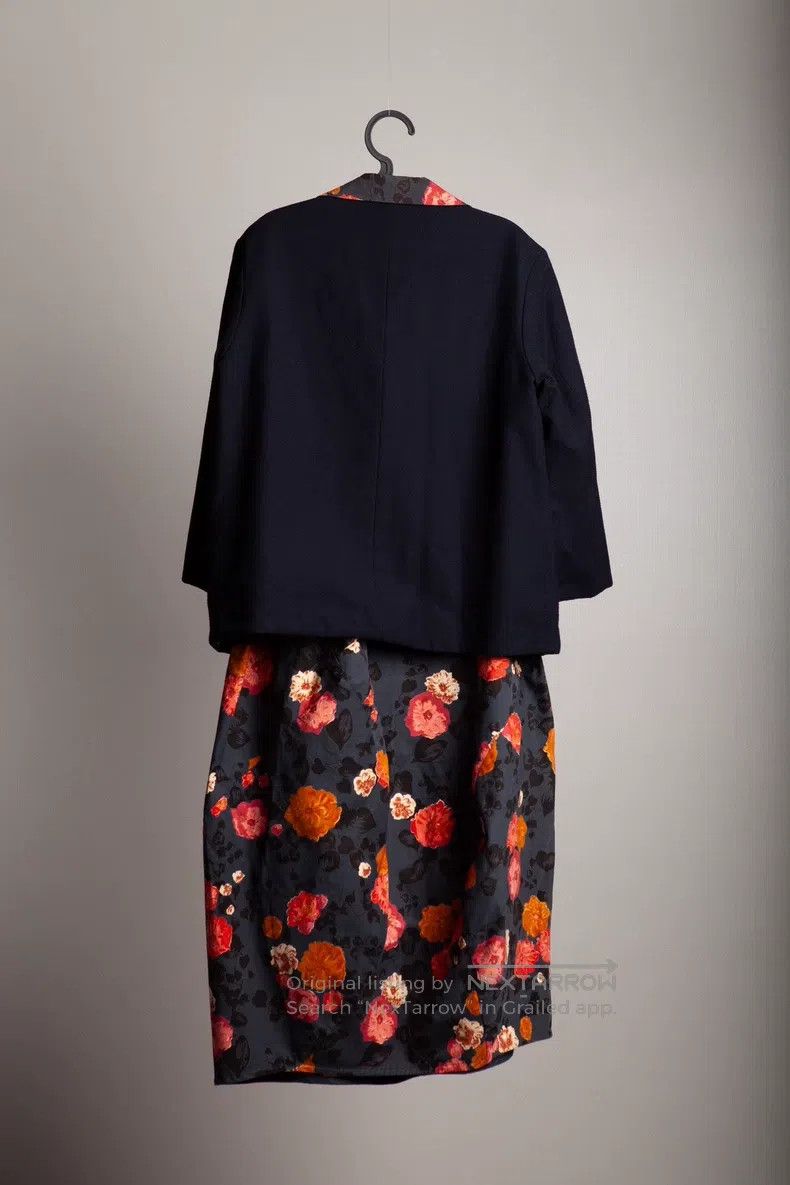 Comme des Garcons Comme Des Garcons size M Floral print, deconstructed silho Size 22" - 5 Thumbnail