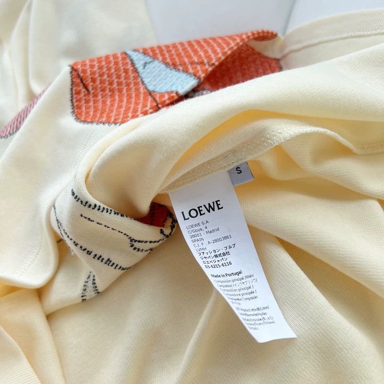Loewe LOEWE Embroidered T-shirt Size S / US 4 / IT 40 - 8 Thumbnail