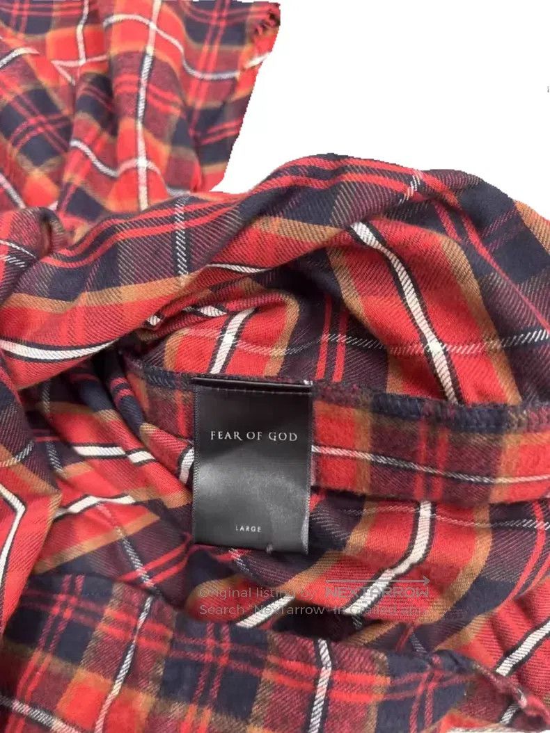 Fear of God Fear of God Plaid vested shoulder shirt Size US L / EU 52-54 / 3 - 4 Thumbnail