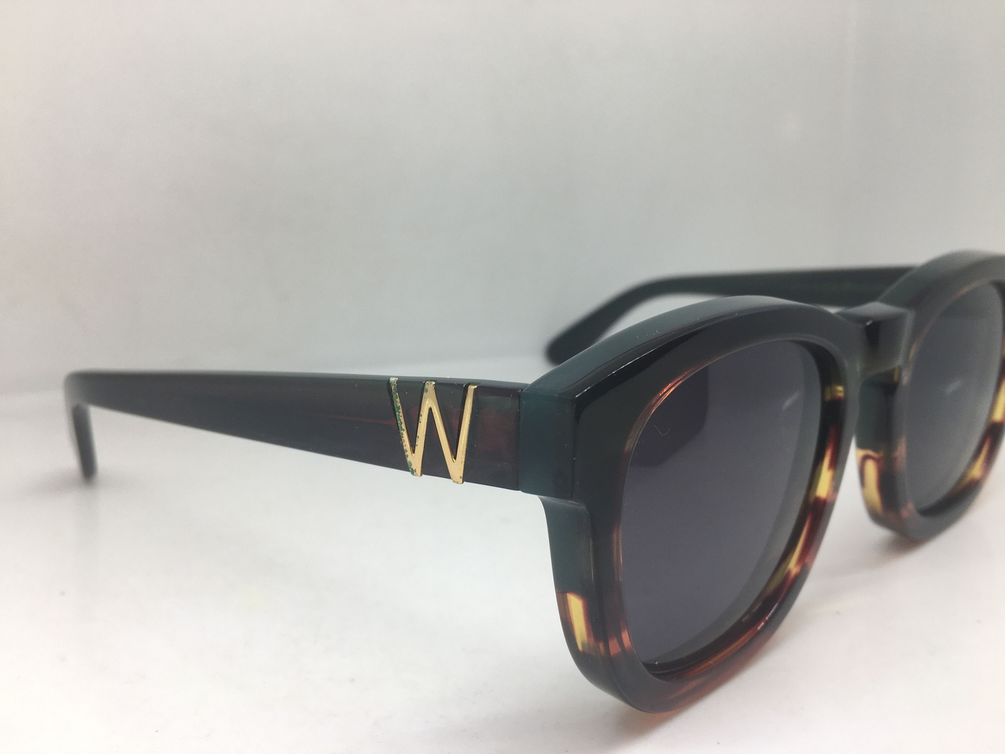 Wildfox Classic Fox Brown Green Sunglasses Frame