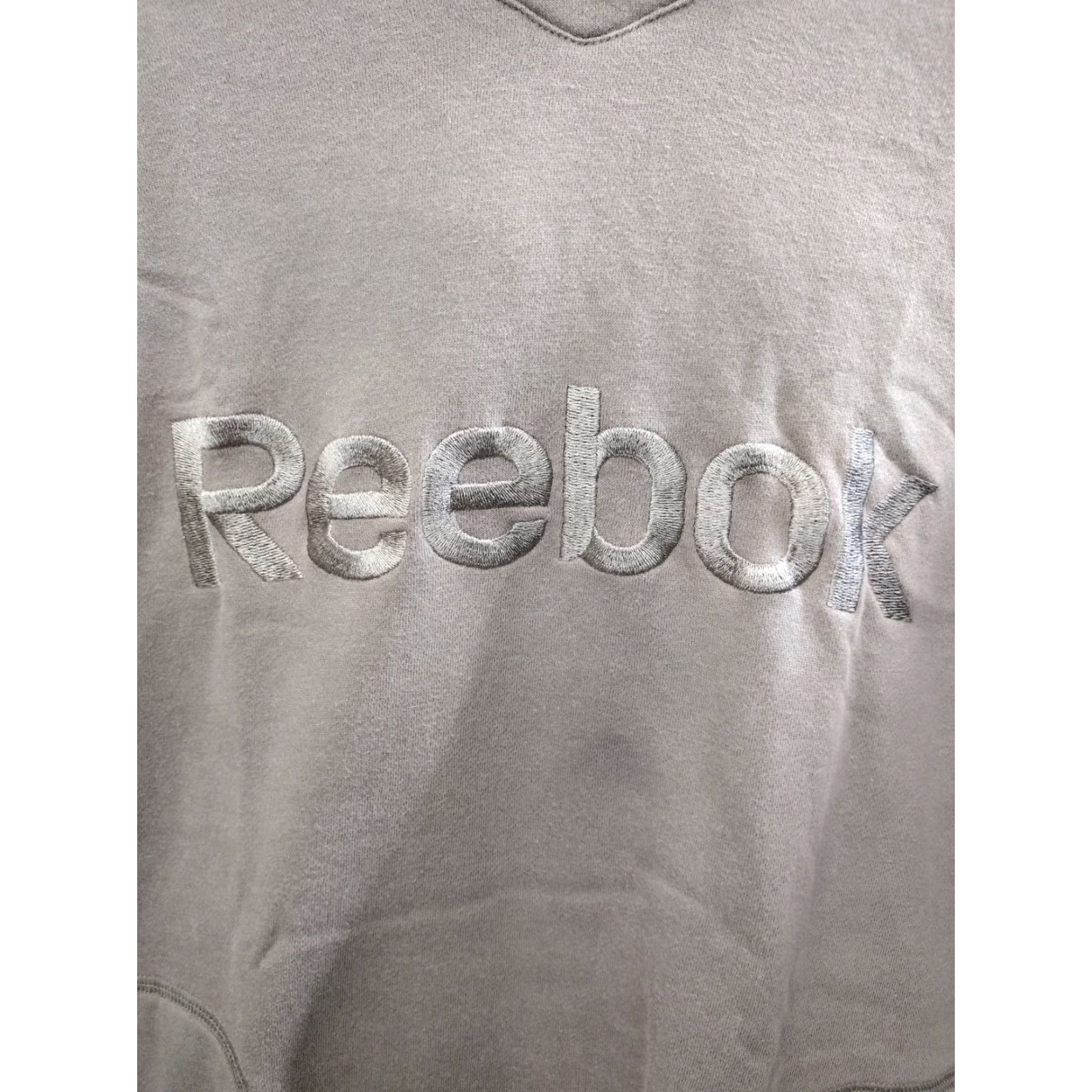 Reebok Reebok Hoodie Women's XL Beige Logo Pullover Hooded Sweatshirt Activewear Casual Modern Fit Size XL / US 12-14 / IT 48-50 - 7 Thumbnail