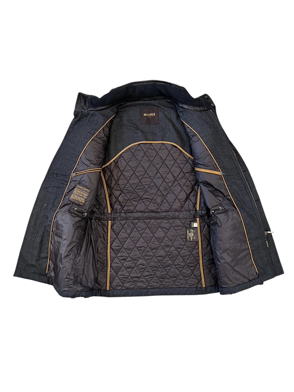 MooRER Moorer Verona Quilted Goose Down Insulated Parka Jacket Size US L / EU 52-54 / 3 - 15 Thumbnail