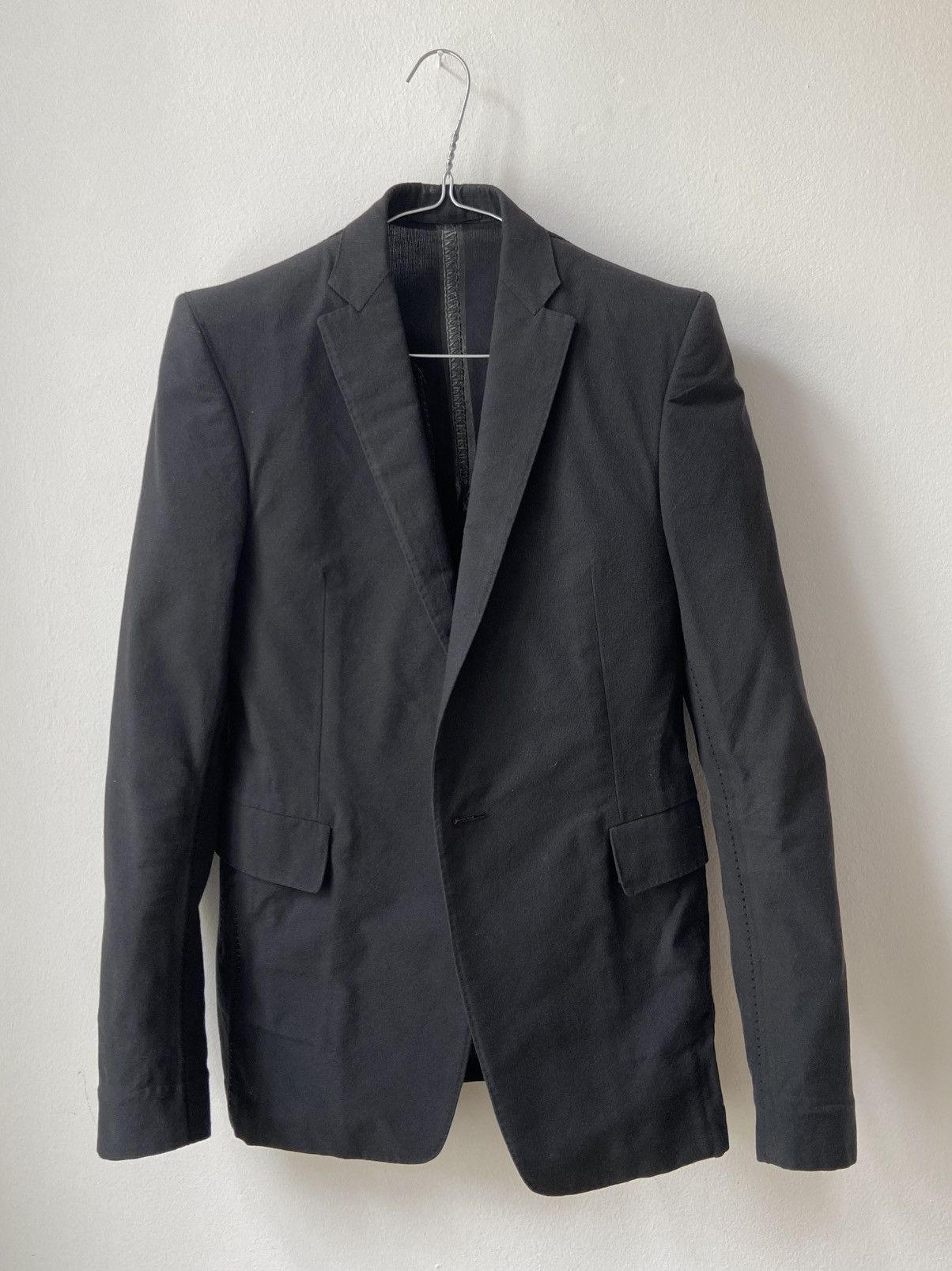 Carol Christian Poell CCP GM/2387 Chain-Seam long jacket size 48 