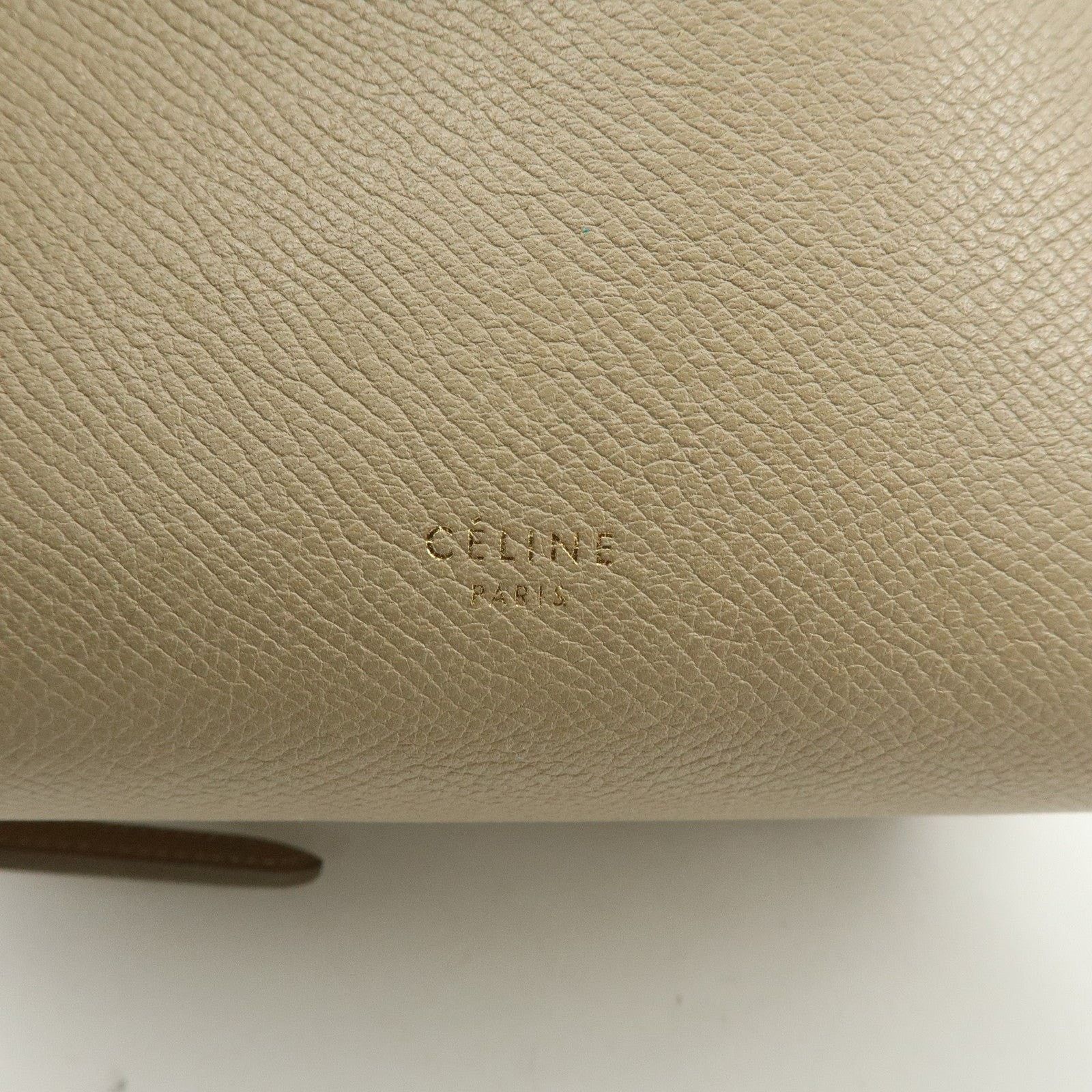 Celine Celine Belt Bag Mini Calfskin Top Handle Beige Size ONE SIZE - 8 Thumbnail