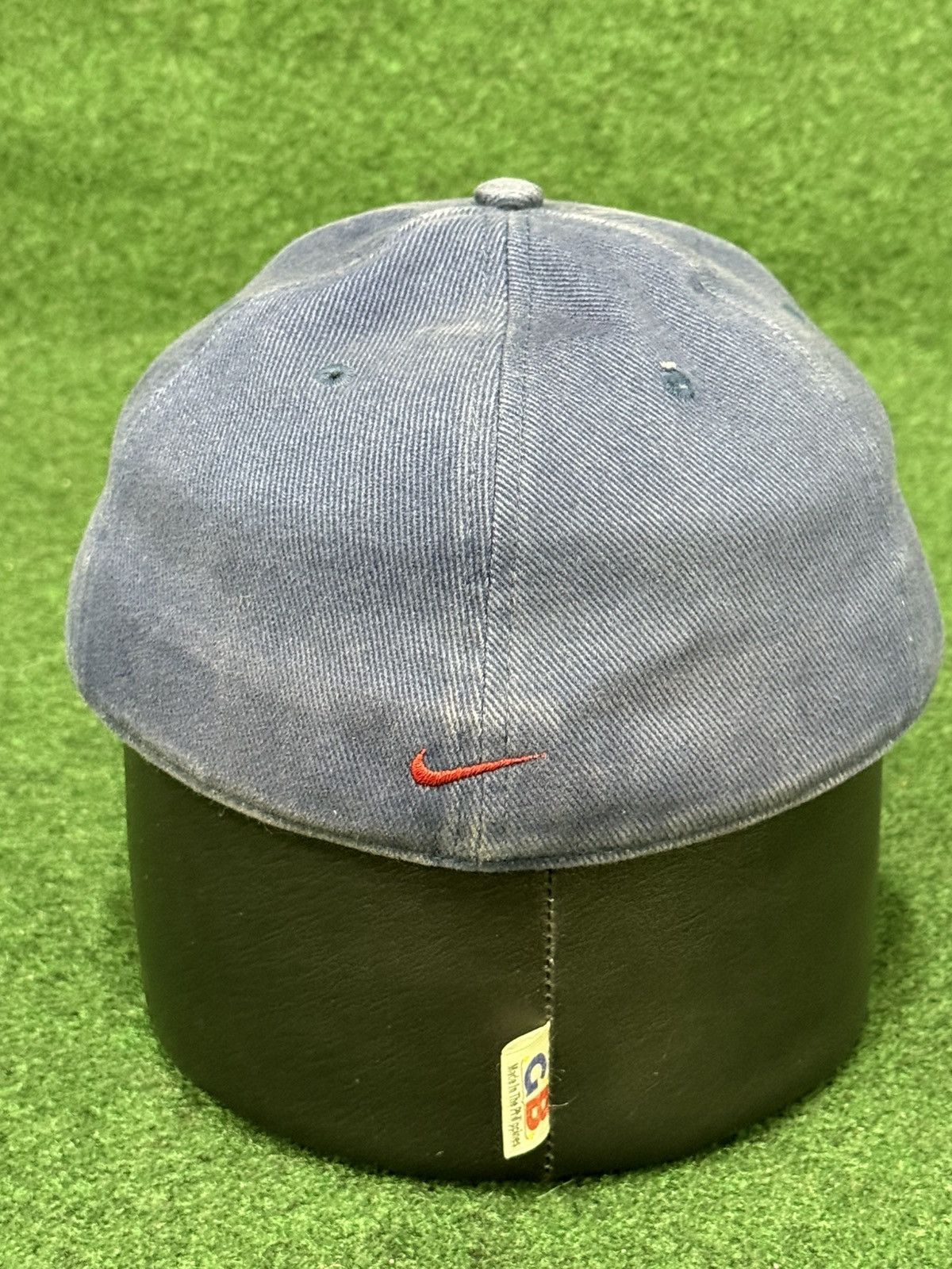 Nike Vintage 90s Nike Script Logo Swoosh Hat Size ONE SIZE - 2 Thumbnail