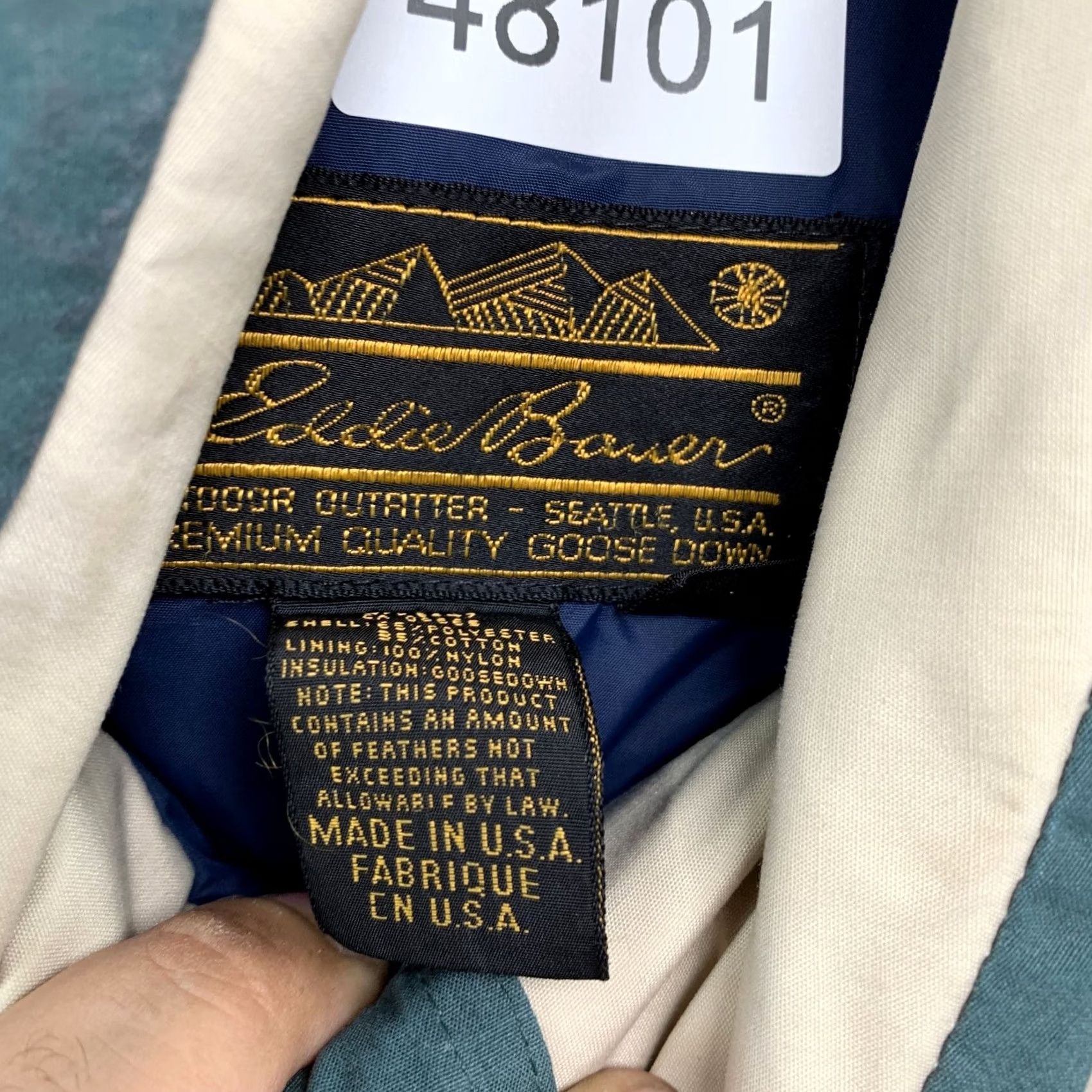 Eddie Bauer VINTAGE Eddie Bauer Parka Jacket Mens M Beige Down 80s 90s USA Size US M / EU 48-50 / 2 - 4 Thumbnail