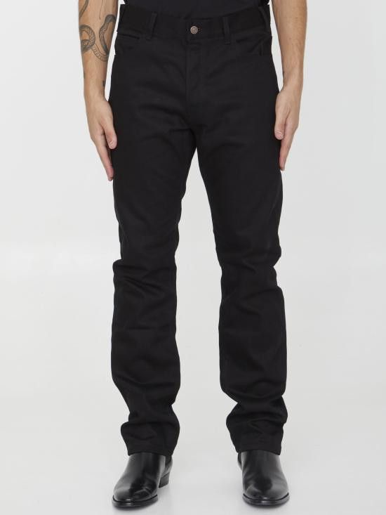 CELINE Men Denim Pants 2N782085T BLACK