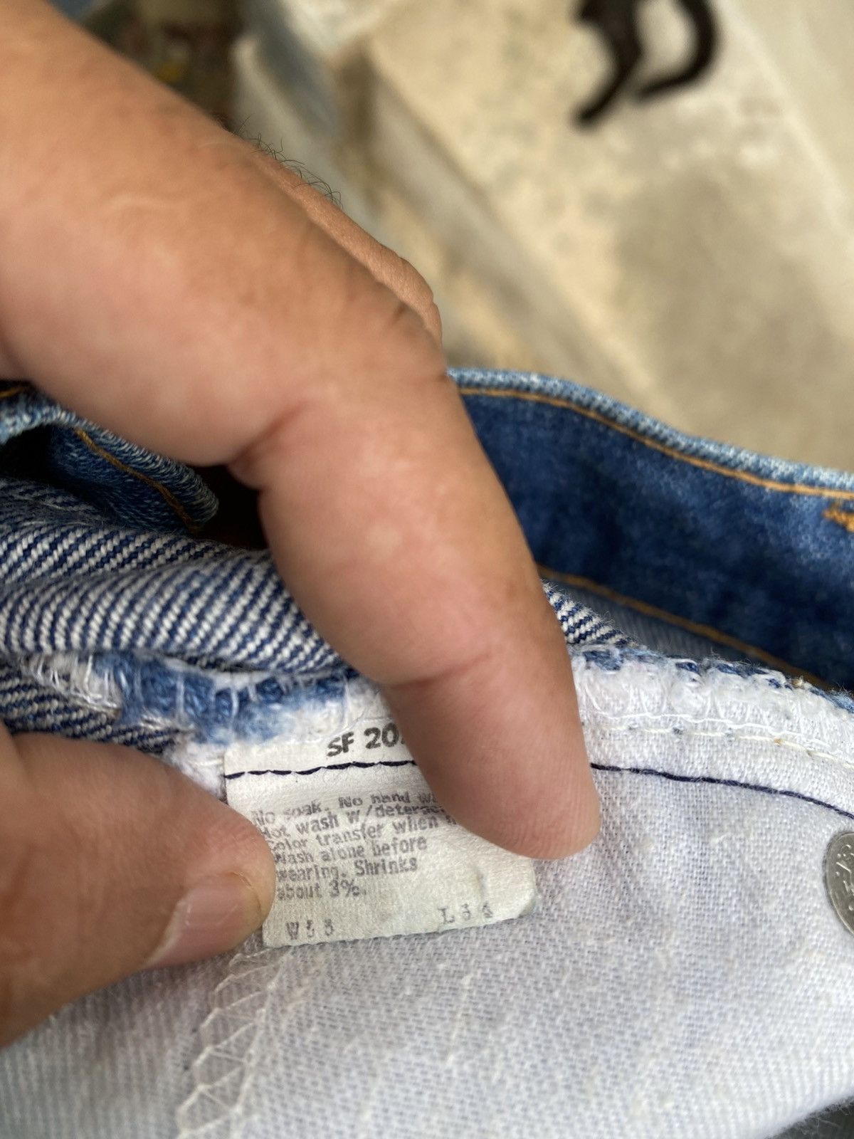 Levi's × Levi's Vintage Clothing × Vintage W33x31 Vintage levi's 517 orange tab flare boot cut USA Size US 33 - 6 Thumbnail