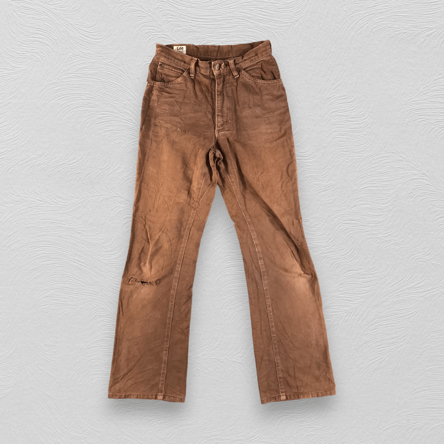 Lee Vintage Lee Jeans Earth Tone Denim KJ2976 Size US 27 - 1 Thumbnail
