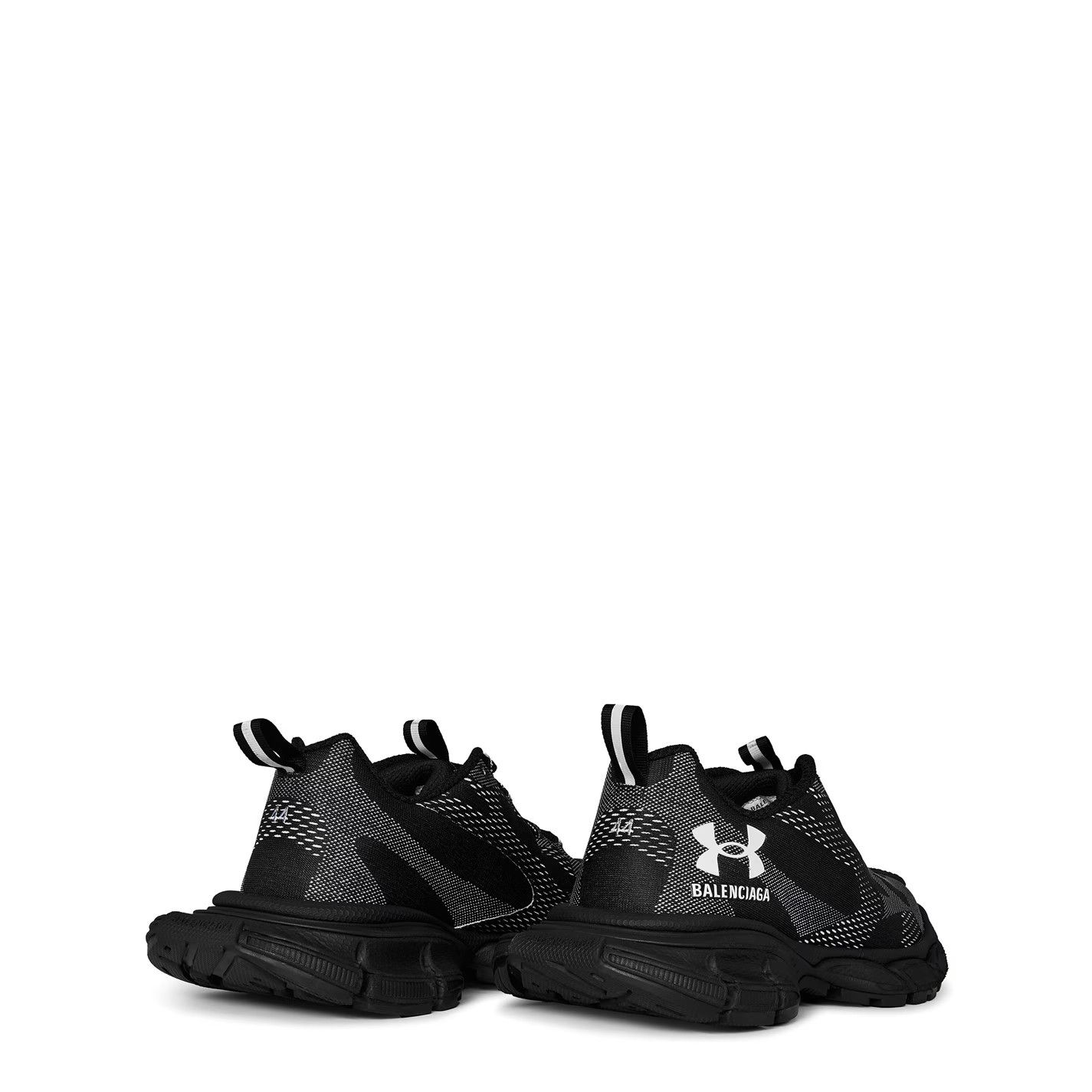 Balenciaga × Under Armour o1g2r1mq0226 3XL Sneakers In White/Black Size US 8 / EU 41 - 6 Thumbnail