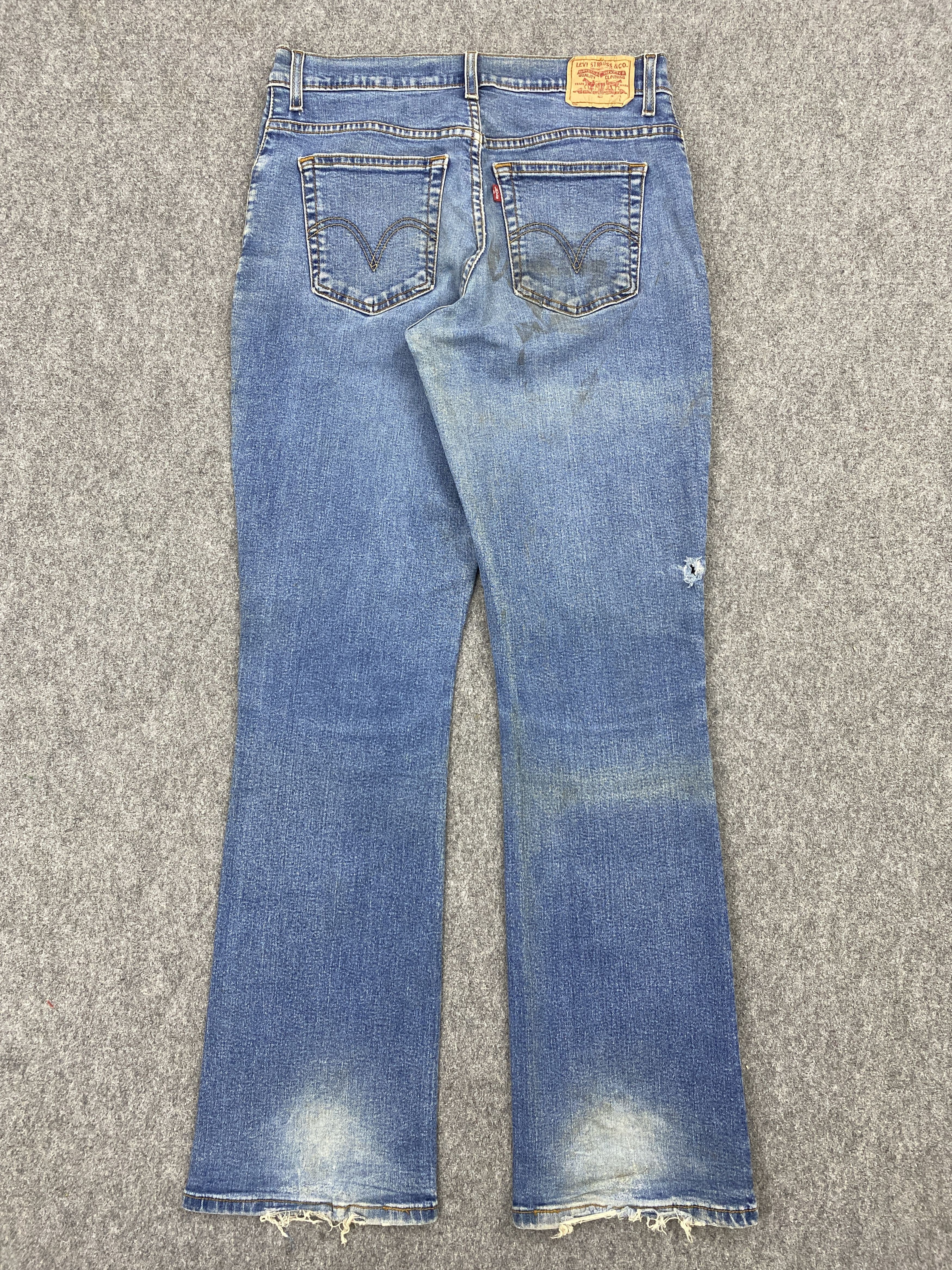 Levi's Vintage Levis 550 Flared Bootcut Faded Blue Jeans S0036 Size US 32 / EU 48 - 3 Thumbnail