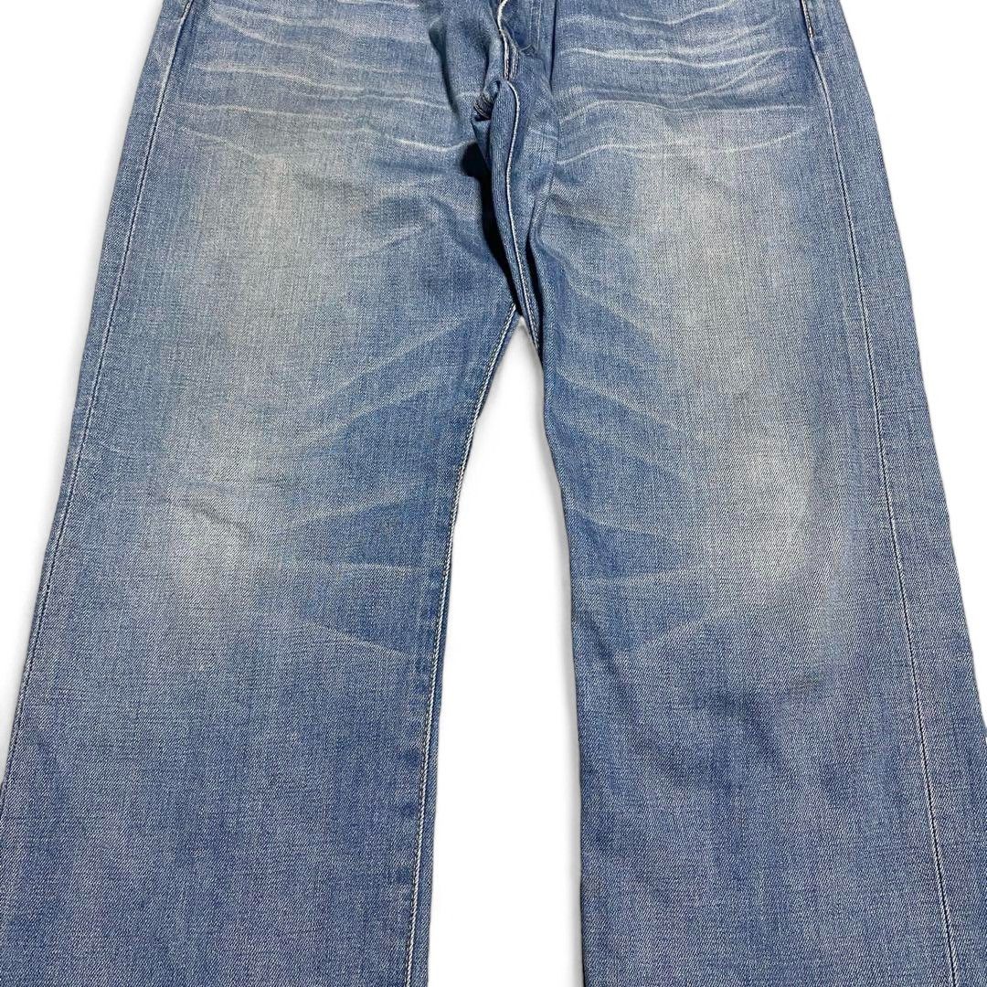 Bape A Bathing Ape (BAPE) - S Embroidered Baggy Jeans Light Blue Size US 30 / EU 46 - 8 Thumbnail
