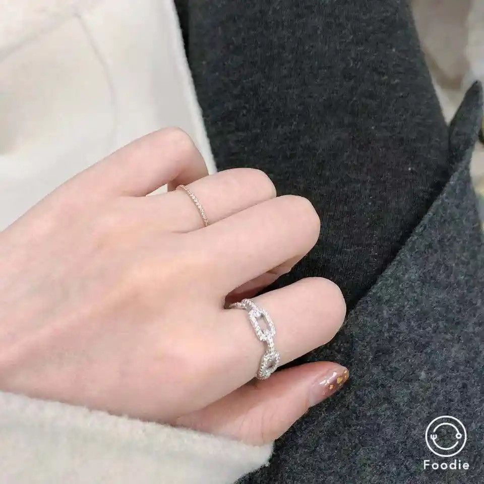 Jewelry × Sterling Silver 925 Sterling Silver Classic Link Chain Shape Size ONE SIZE - 5 Thumbnail