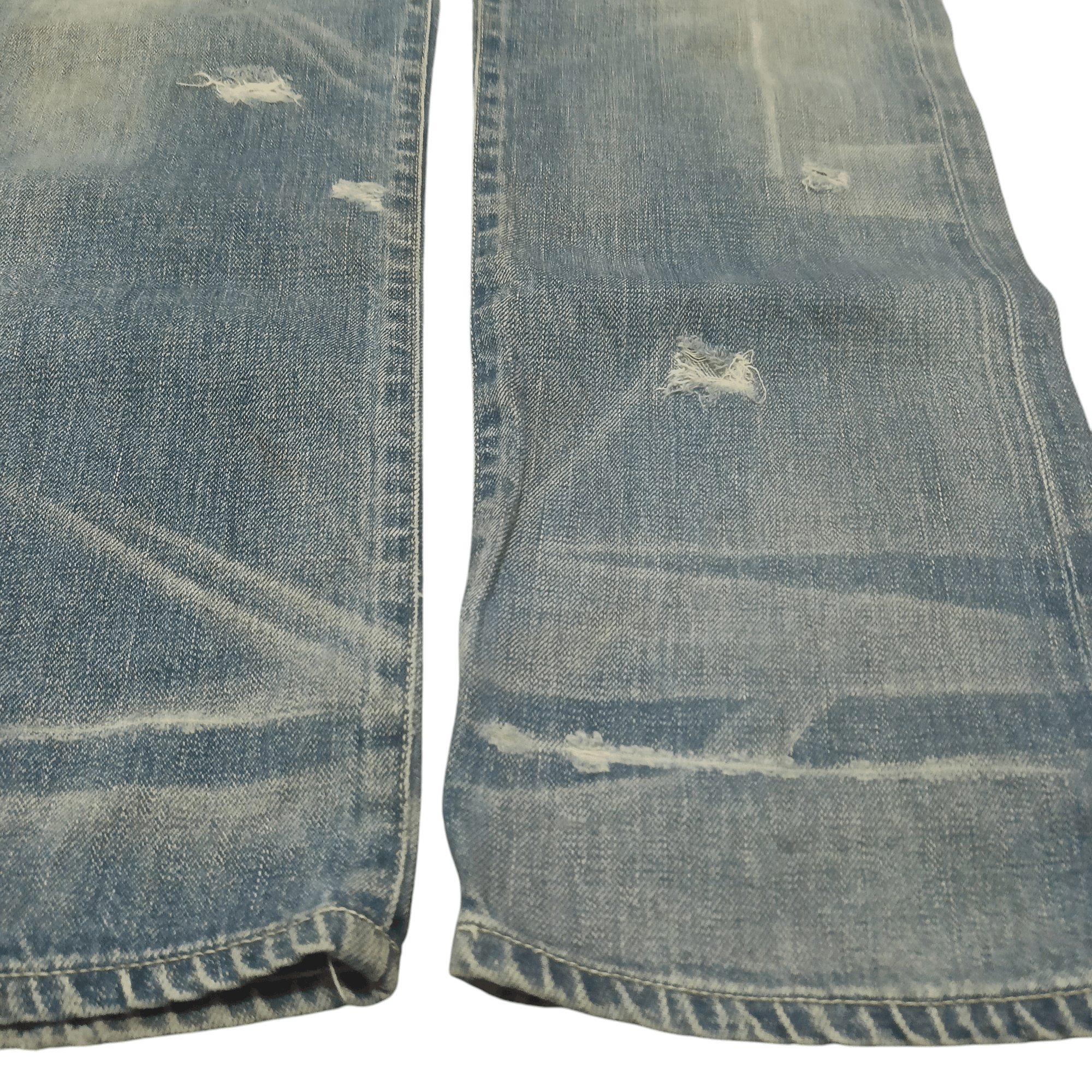 Neighborhood Rare!!! Neighborhood Savage Selvedge Jeans Distressed Jeans Size US 33 - 14 Thumbnail