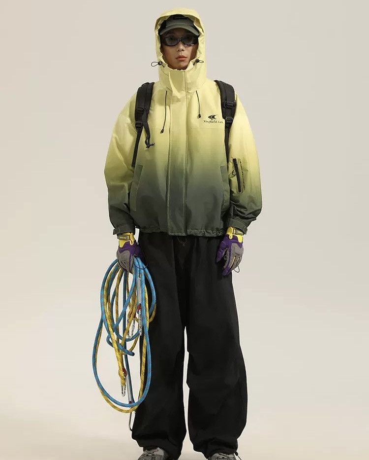 Other Yellow-to-Green Gradient 3-in-1 Hiking Jacket Size US M / EU 48-50 / 2 - 4 Thumbnail