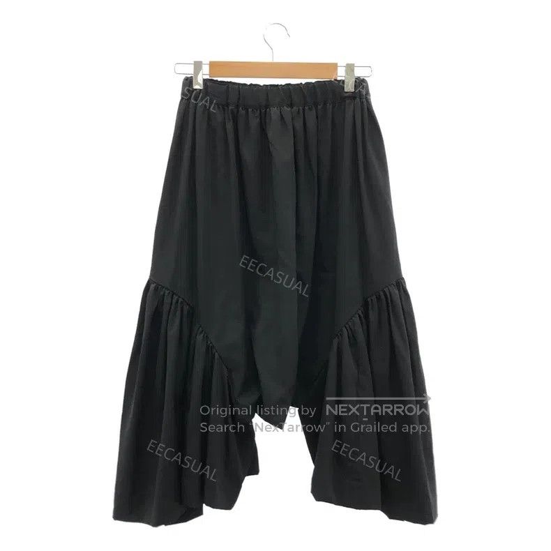 Comme des Garcons Comme Des Garcons size XS Black 100% wool pleated wide leg Size 23" - 3 Thumbnail