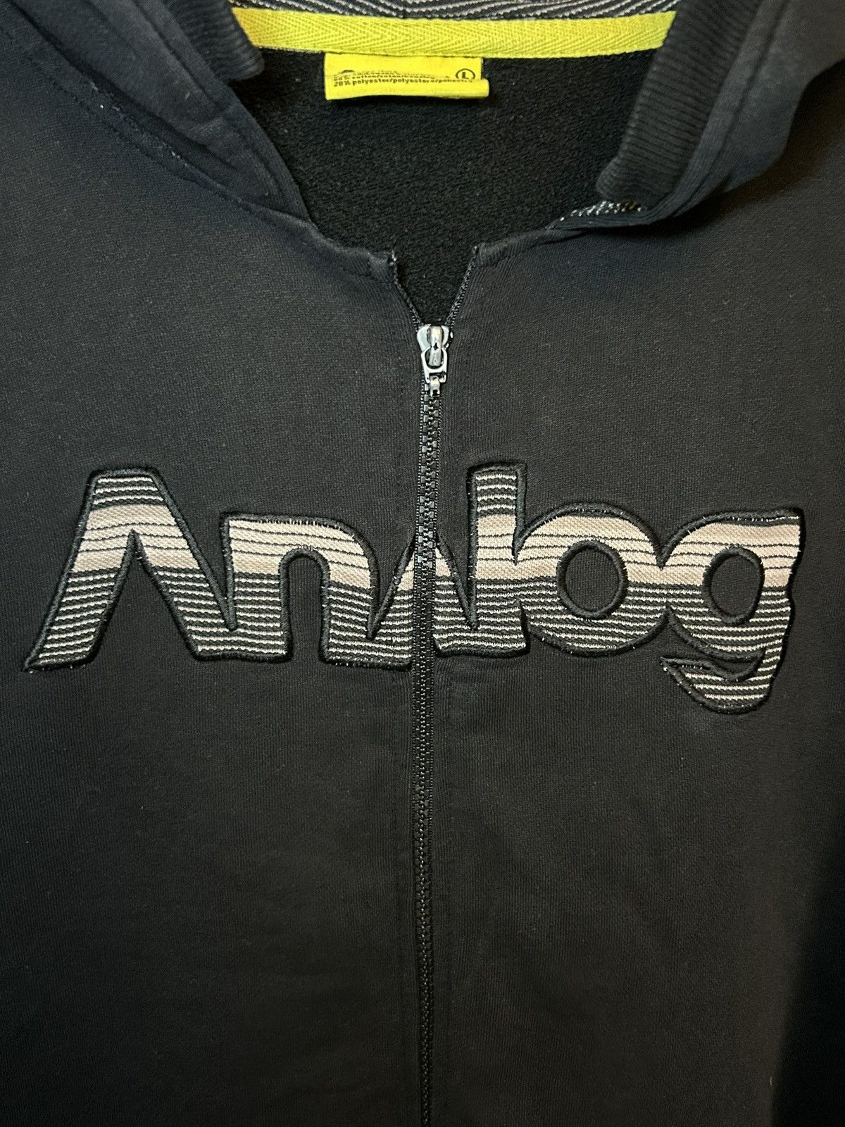 Analog Vintage Analog zip-up hoodie Size US L / EU 52-54 / 3 - 14 Thumbnail