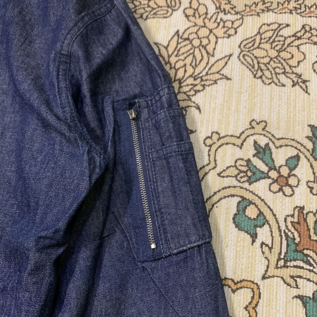 ABAHOUSE ABAHOUSE BOMBER JACKET DENIM Size US M / EU 48-50 / 2 - 3 Thumbnail