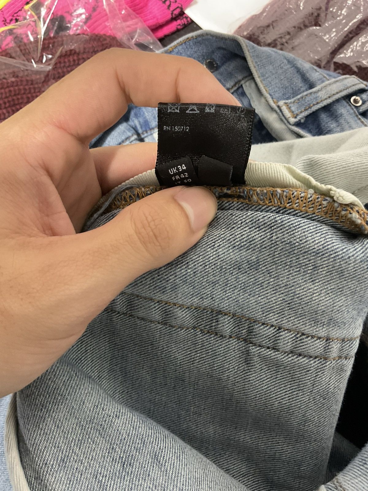 Amiri Amiri mx1 brown patch Size US 34 / EU 50 - 8 Thumbnail