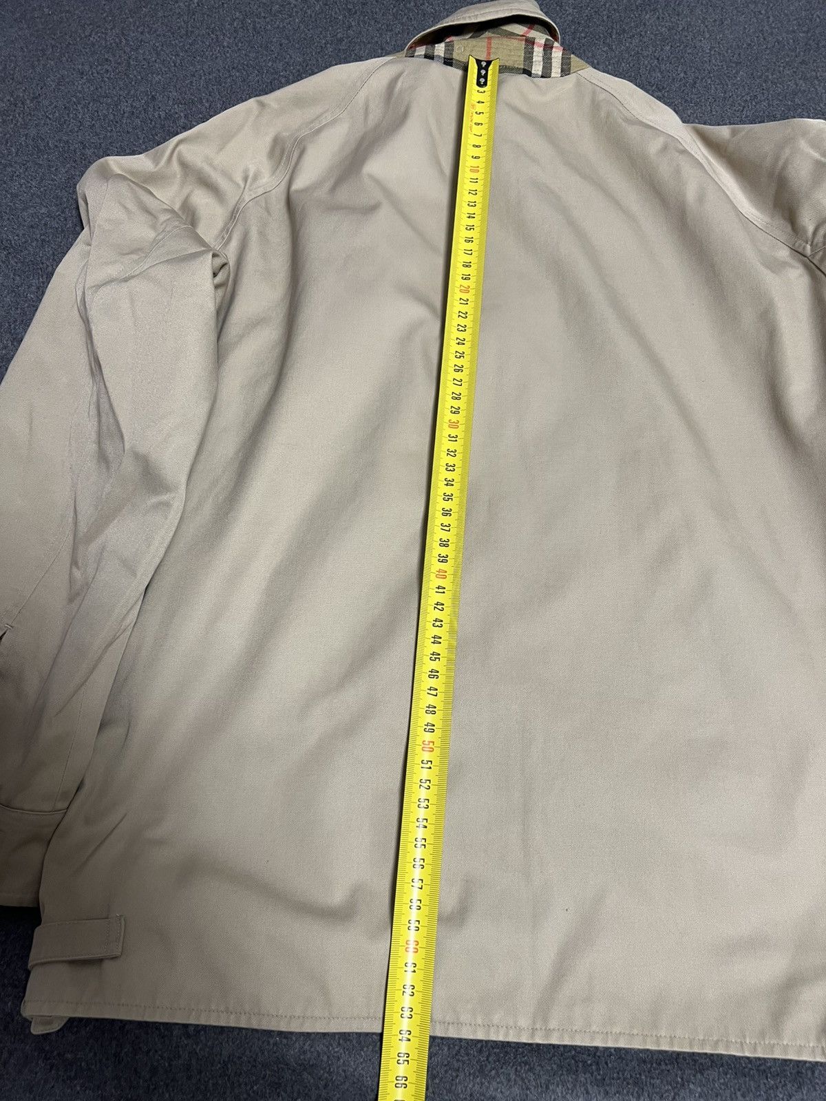 Burberry Vintage Burberrys England Men's Beige Nova Check Jacket Size US M / EU 48-50 / 2 - 16 Thumbnail