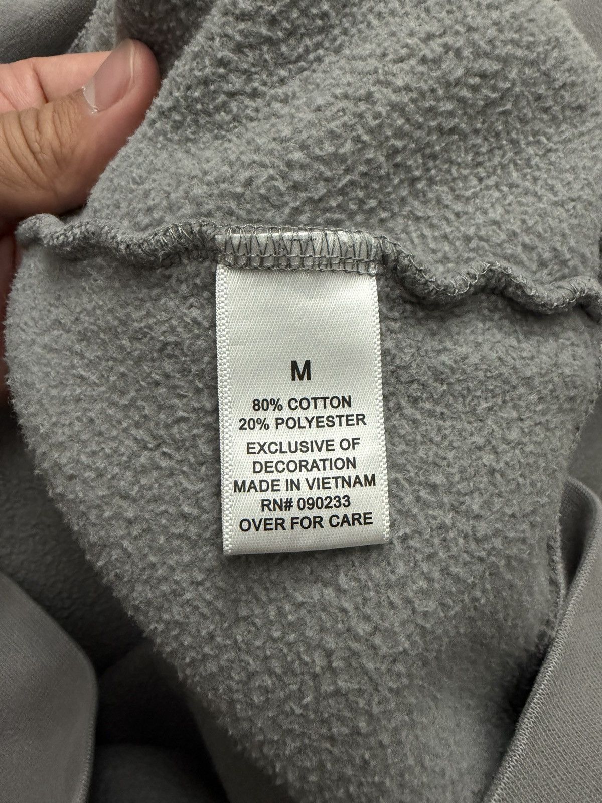 Fear of God Fear of God Essentials Gray Hoodie size Medium Size US M / EU 48-50 / 2 - 5 Thumbnail