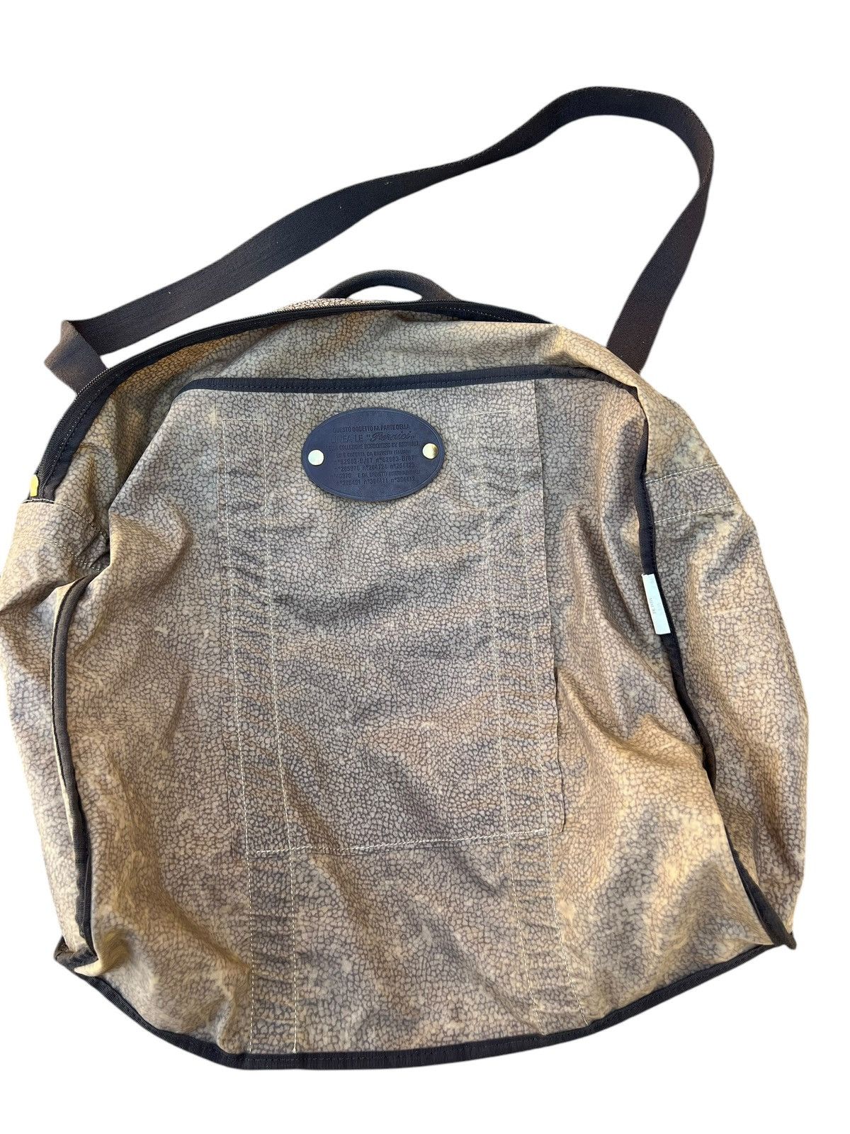 Vintage Vintage Borbonese Redwall 2 Way Travel Bag Size ONE SIZE - 20 Thumbnail
