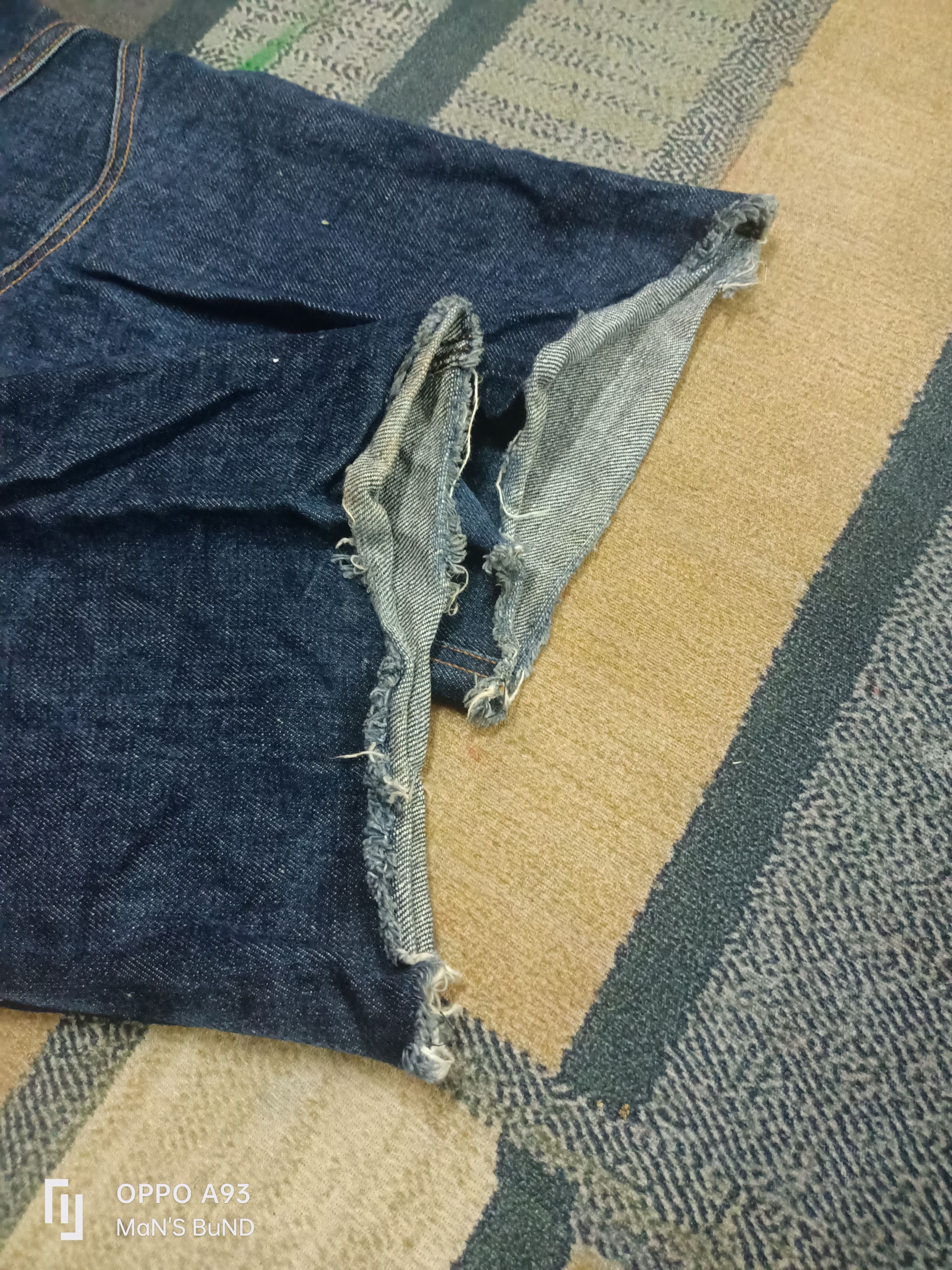 Andrew Mackenzie Distressed ANDREW MACKENZIE Denim Jeans Size US 31 - 11 Thumbnail