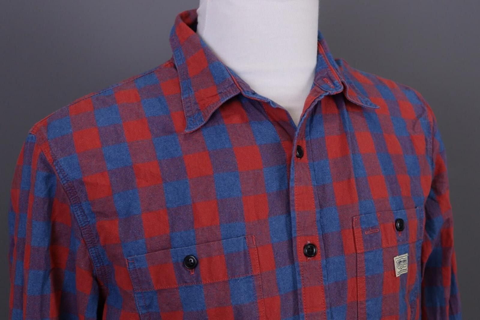 Denim & Supply Ralph Lauren Denim & Supply Ralph Lauren Plaid 2 Pockets Shirt Size L Size US L / EU 52-54 / 3 - 7 Thumbnail