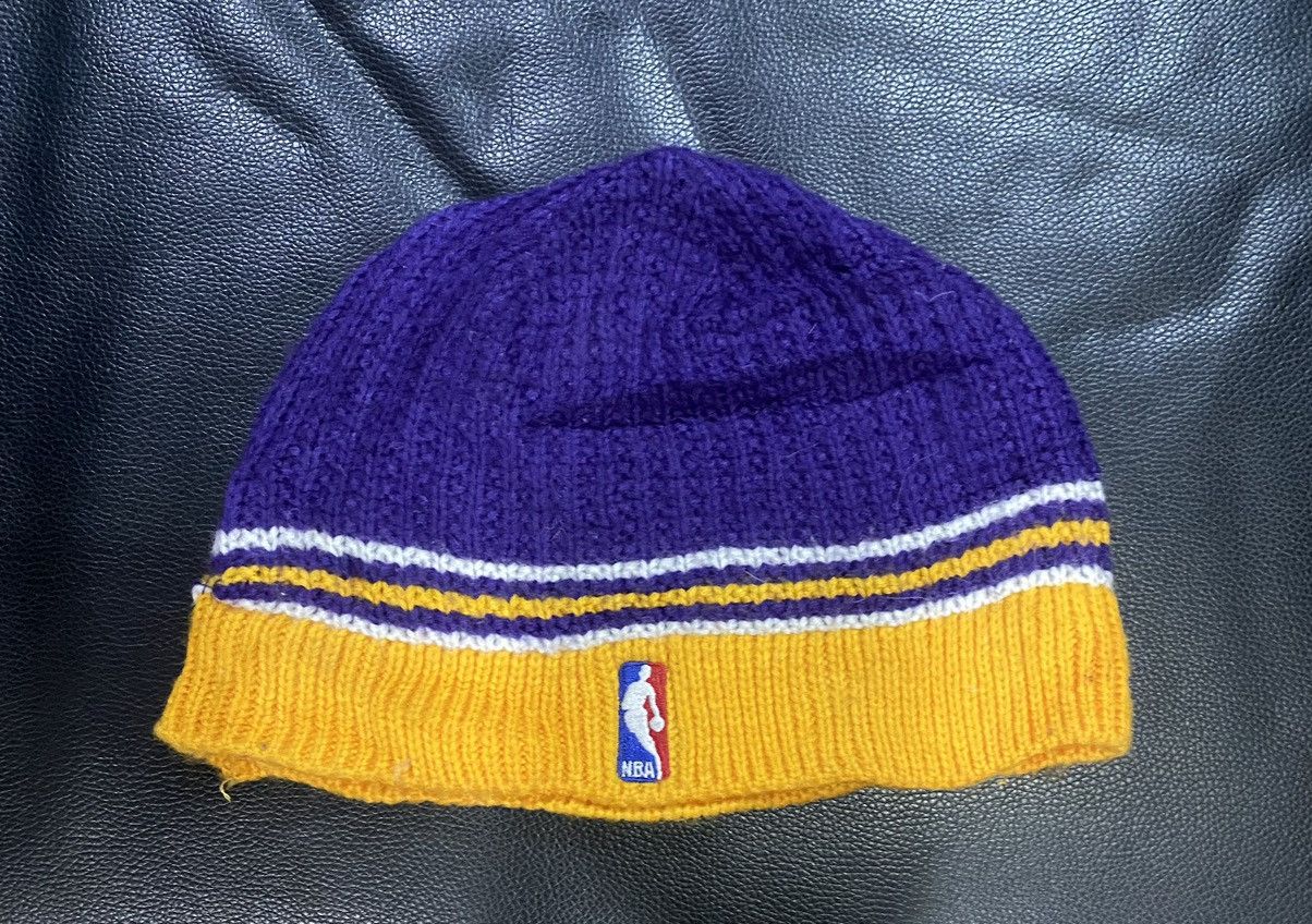 Adidas × NBA Lakers nba knit beanie Size ONE SIZE - 2 Thumbnail