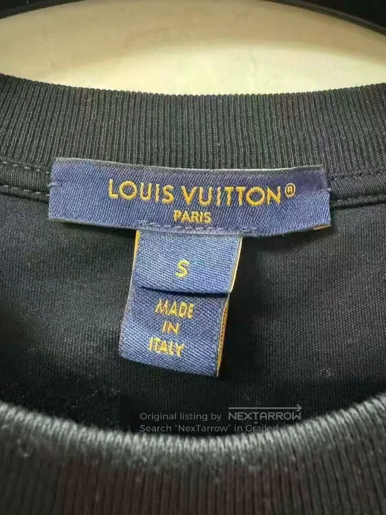 Louis Vuitton Louis Vuitton Chain Black Gold Denim Pocket Short Sleeve Size US S / EU 44-46 / 1 - 3 Thumbnail