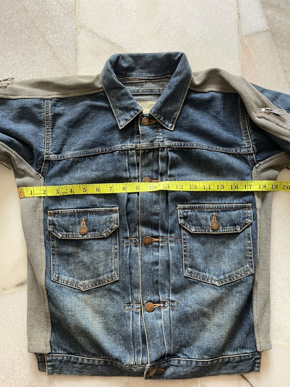 Maison MIHARA YASUHIRO Miharayasuhiro Hybrid TYPE 2 Denim Jacket 10 Size US S / EU 44-46 / 1 - 11 Thumbnail