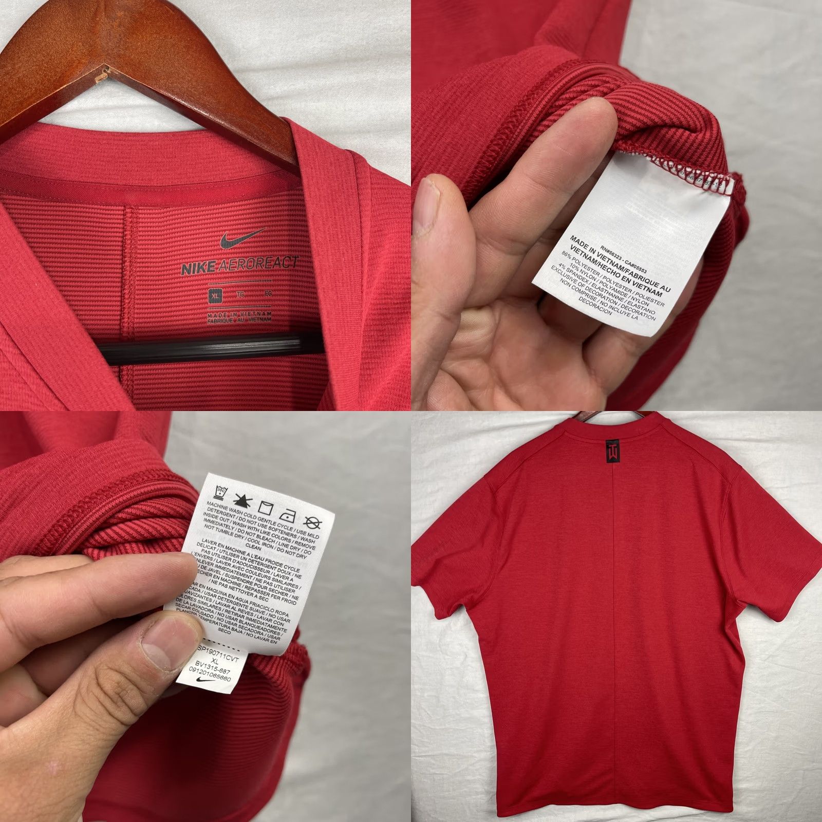 Nike Nike Tiger Woods Polo Shirt Mens XL Red BV1315-687 Polo Shirt Xl Red Nike Tiger Woods Polo Shirt Mens XL Red BV1315-687 Size US XL / EU 56 / 4 - 8 Thumbnail