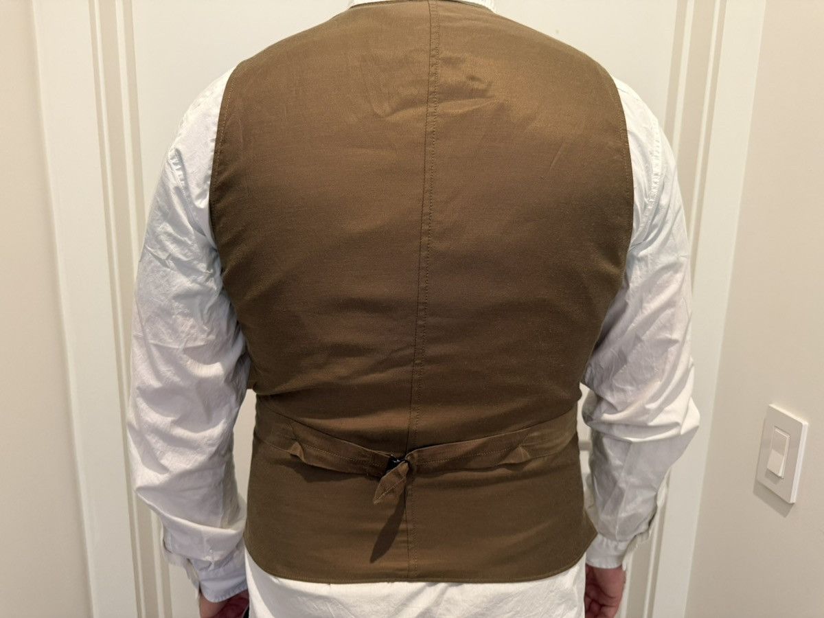 RRL Ralph Lauren RRL Olive Green Cotton Vest - collector’s item Size 40R - 6 Thumbnail