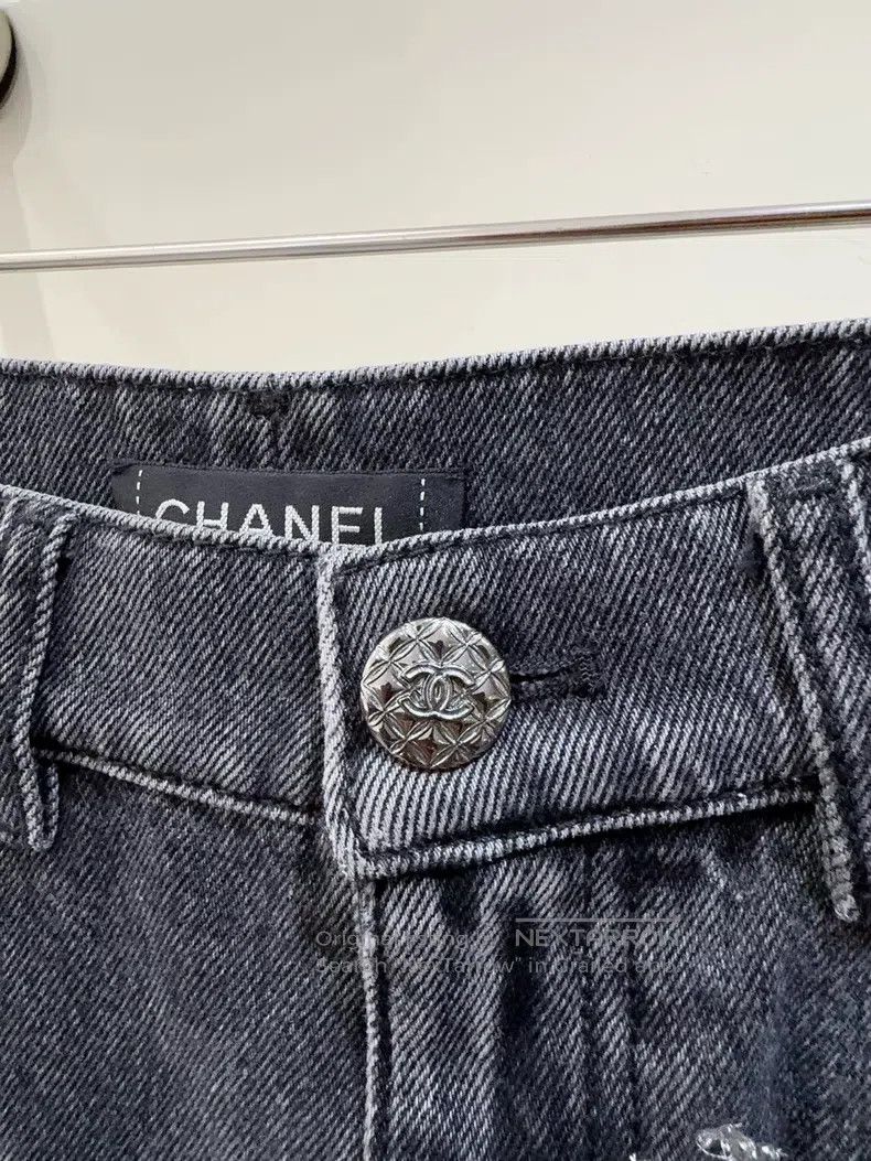 Chanel Chanel Jeans Size 42" / US 20 - 2 Thumbnail