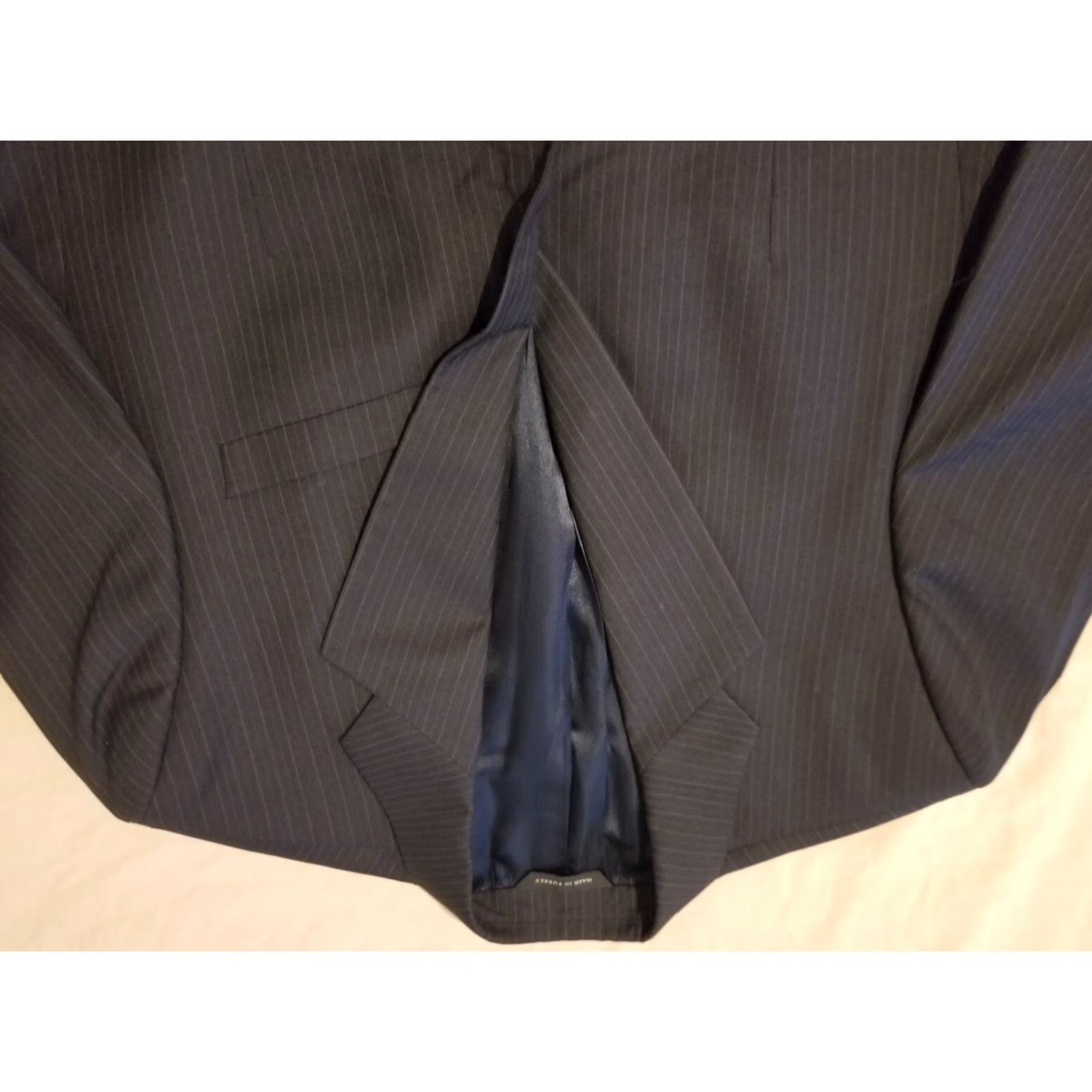 Banana Republic VINTAGE Mens Banana Republic Wool Sports Jacket 40S Navy Blue Blazer 3-in-1 Jacket Mens Blue Sports Size 40R - 2 Thumbnail