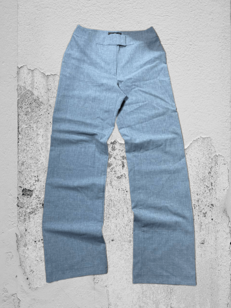 Fendi Dirty Painted Distressed Thrashed Faded Baggy Jeans Y2K Size US 29 - 1 Thumbnail