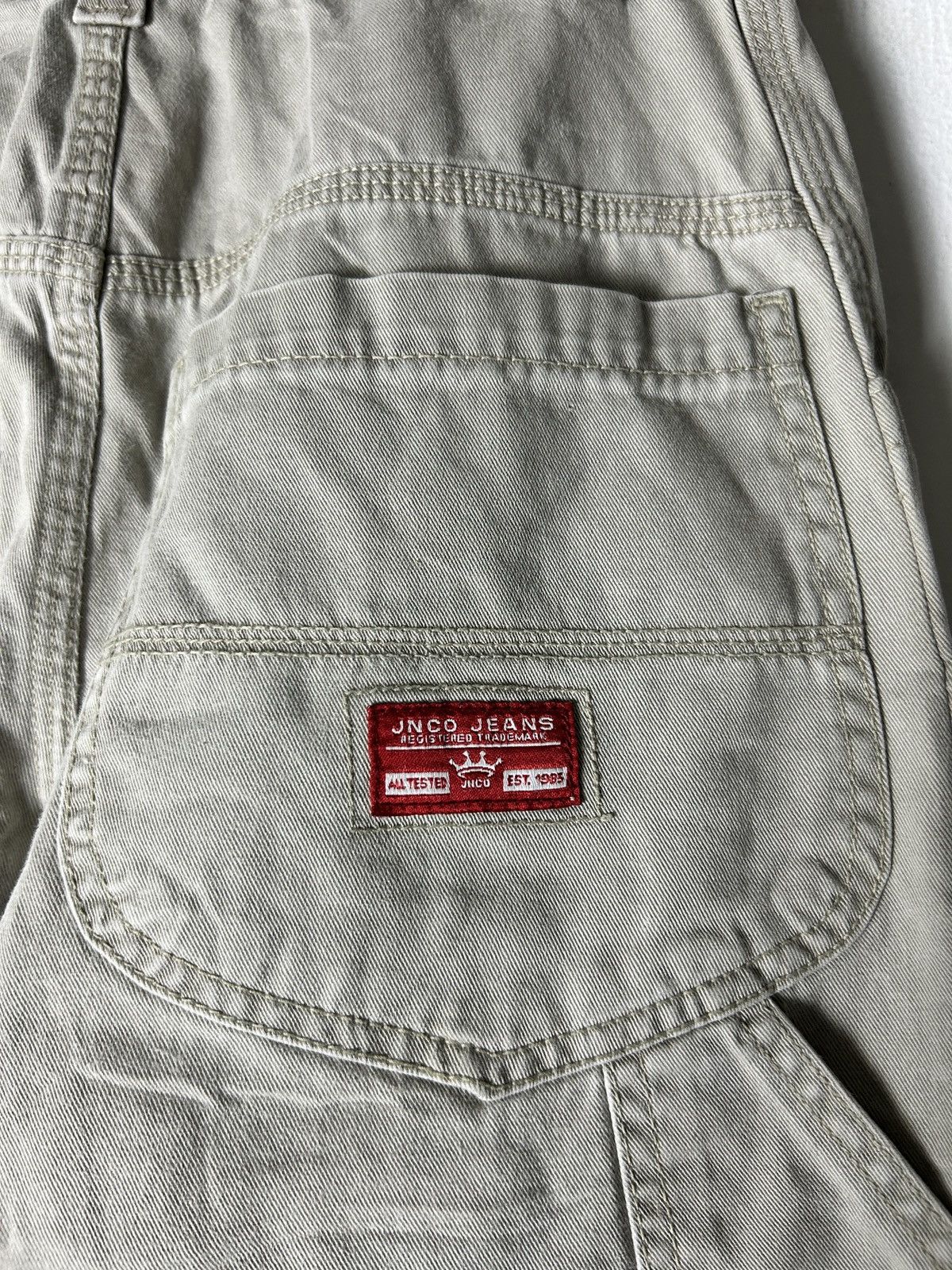 JNCO Vintage Y2k JNCO Baggy Carpenter Pants Size 26" / US 2 / IT 38 - 9 Thumbnail