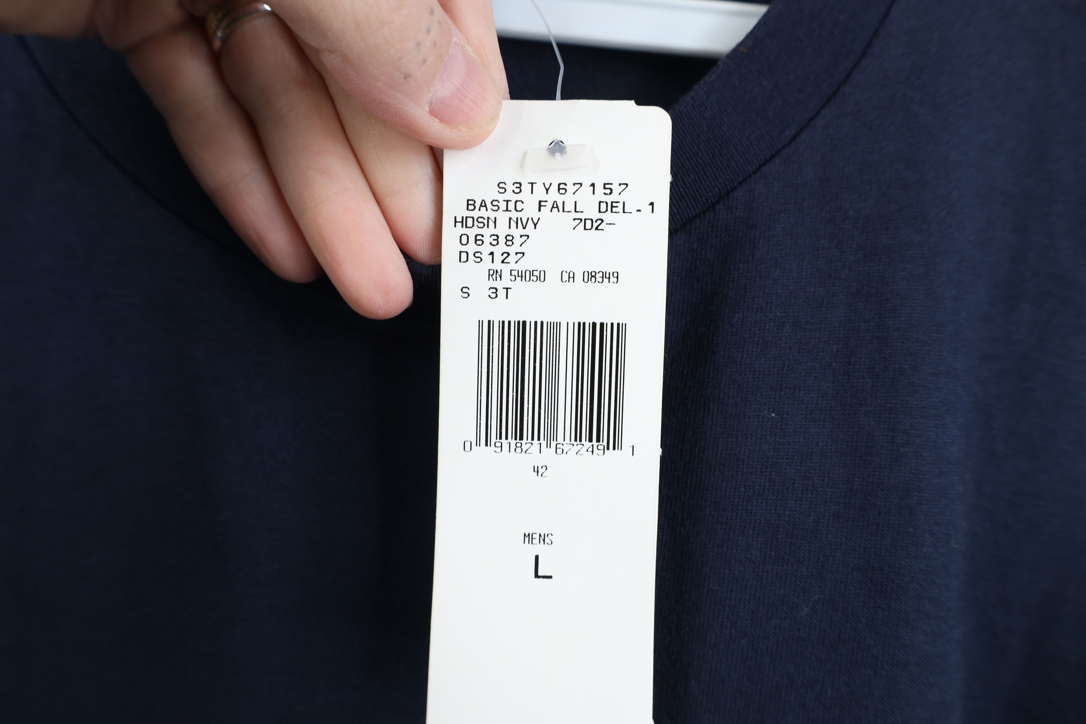 Polo Ralph Lauren Deadstock Vintage 90s Ralph Lauren Block Letter T-Shirt Size US L / EU 52-54 / 3 - 6 Thumbnail