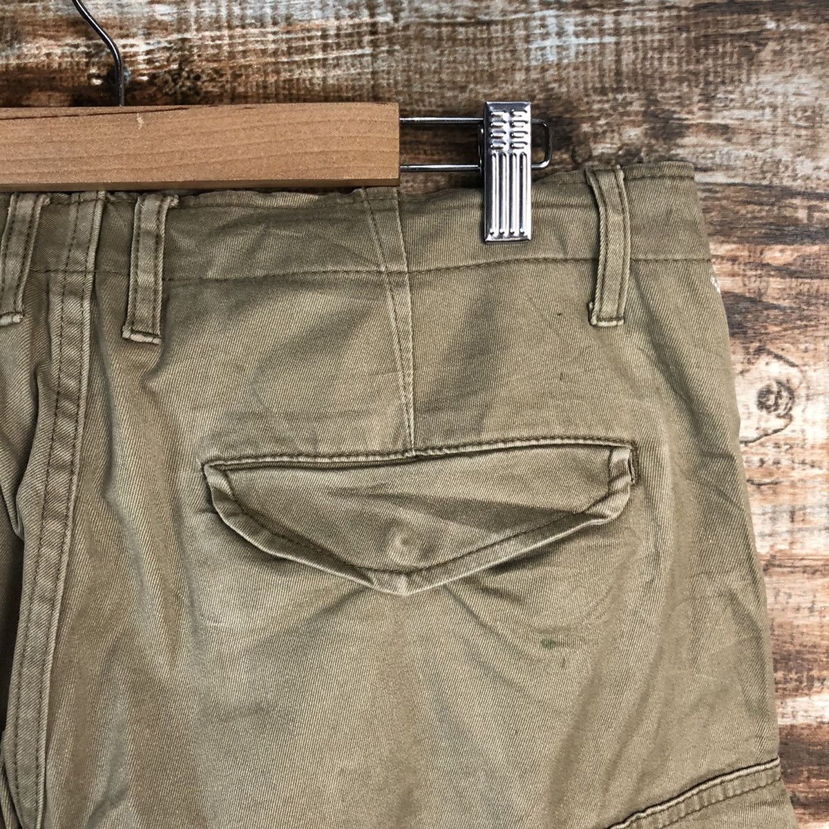 Japanese Brand DL Back Number Brown Cargo Multpocket Pants #C120 Size US 32 / EU 48 - 20 Thumbnail