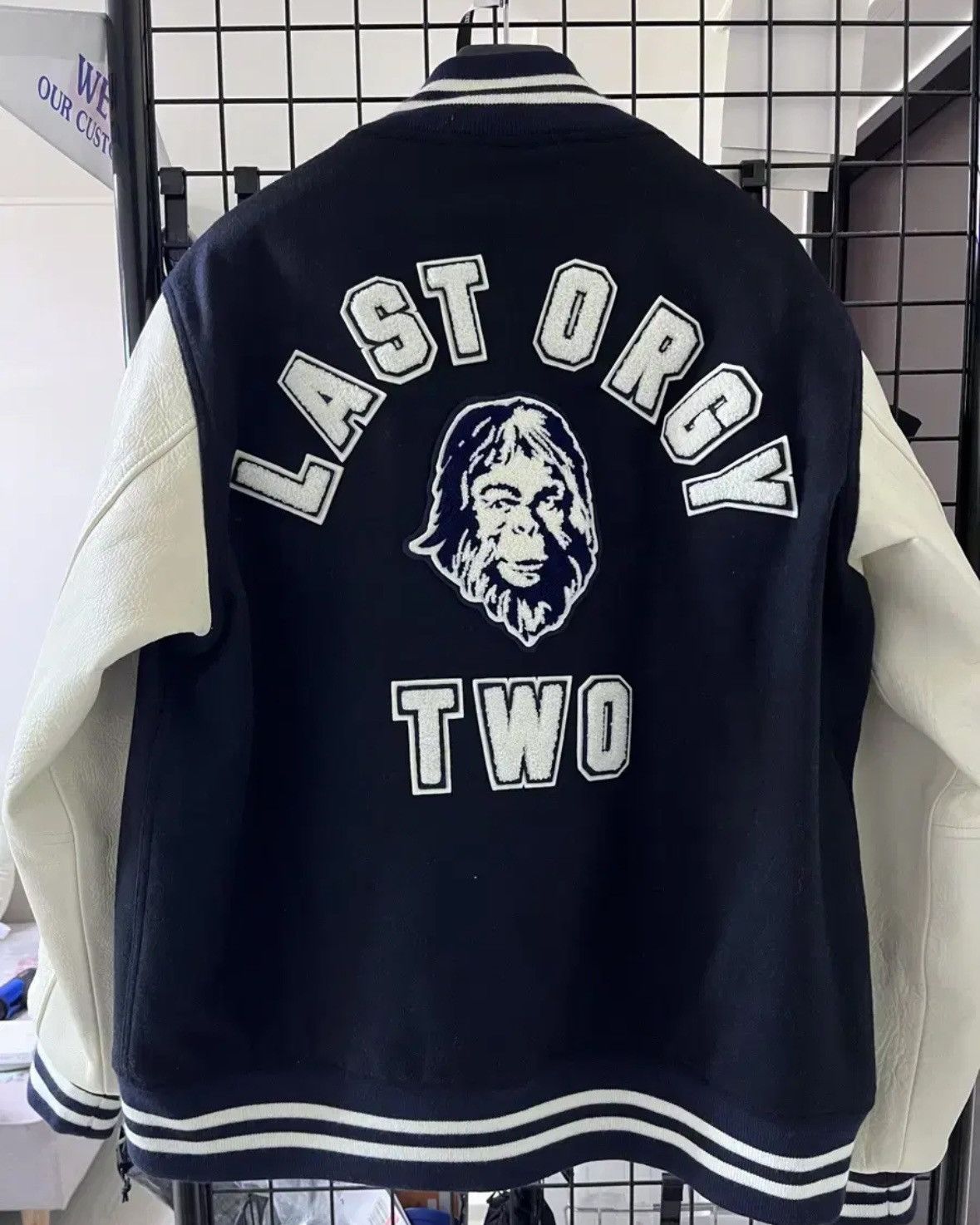 Human Made × Undercover Undercover Human Made Last Orgy Varsity Jacket Size US XXL / EU 58 / 5 - 2 Thumbnail