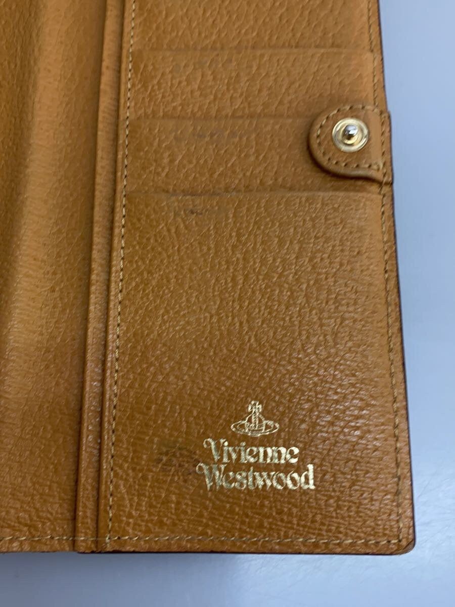 Vivienne Westwood Vivienne Westwood Plain Lthr Long Wallet Camel Size ONE SIZE - 8 Thumbnail