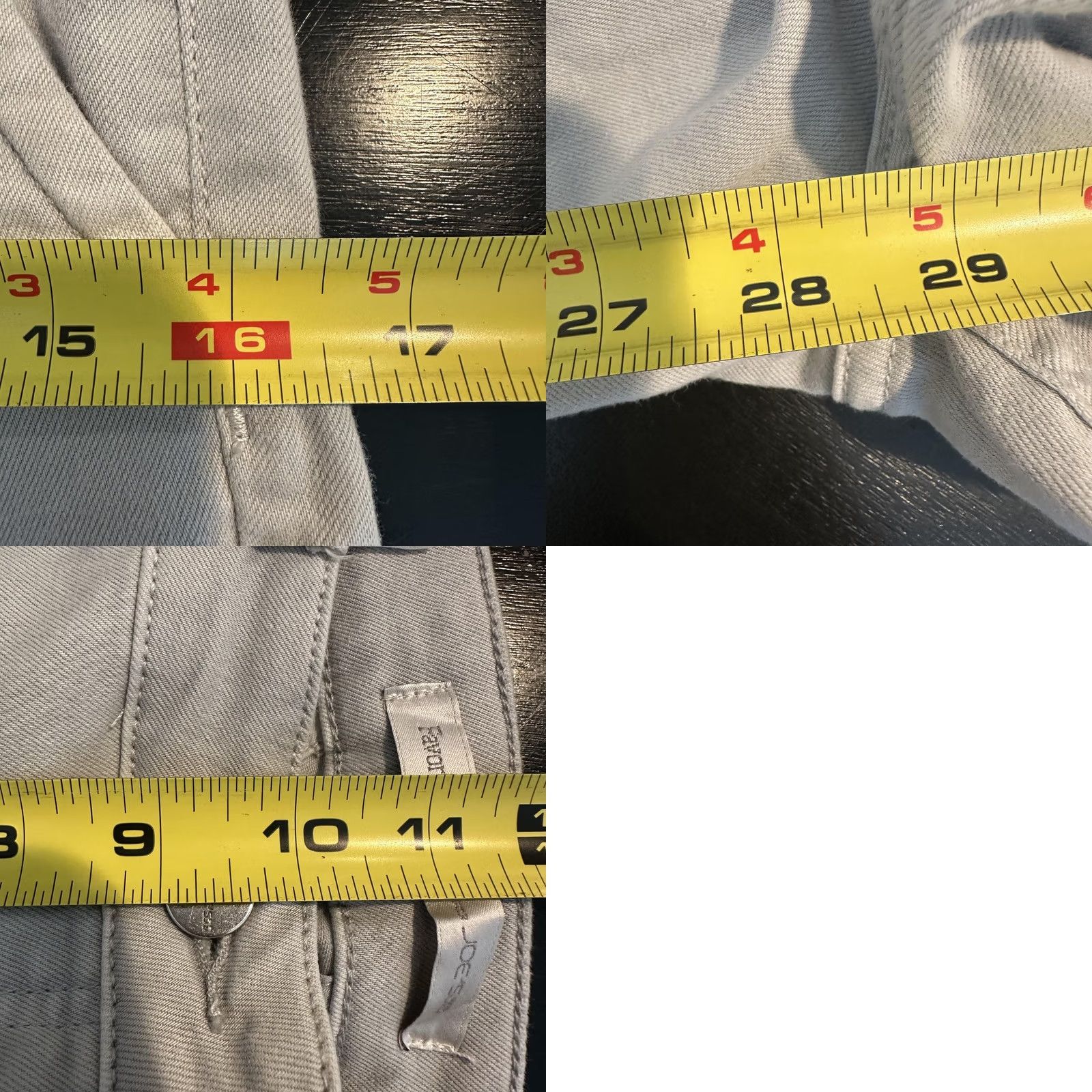 Vintage Favorite Daughter for Joe's Jeans Cargo Pants Womens 26 Gray Raw Hem Utility Pants Mens? Ladies? Size 26" / US 2 / IT 38 - 9 Thumbnail