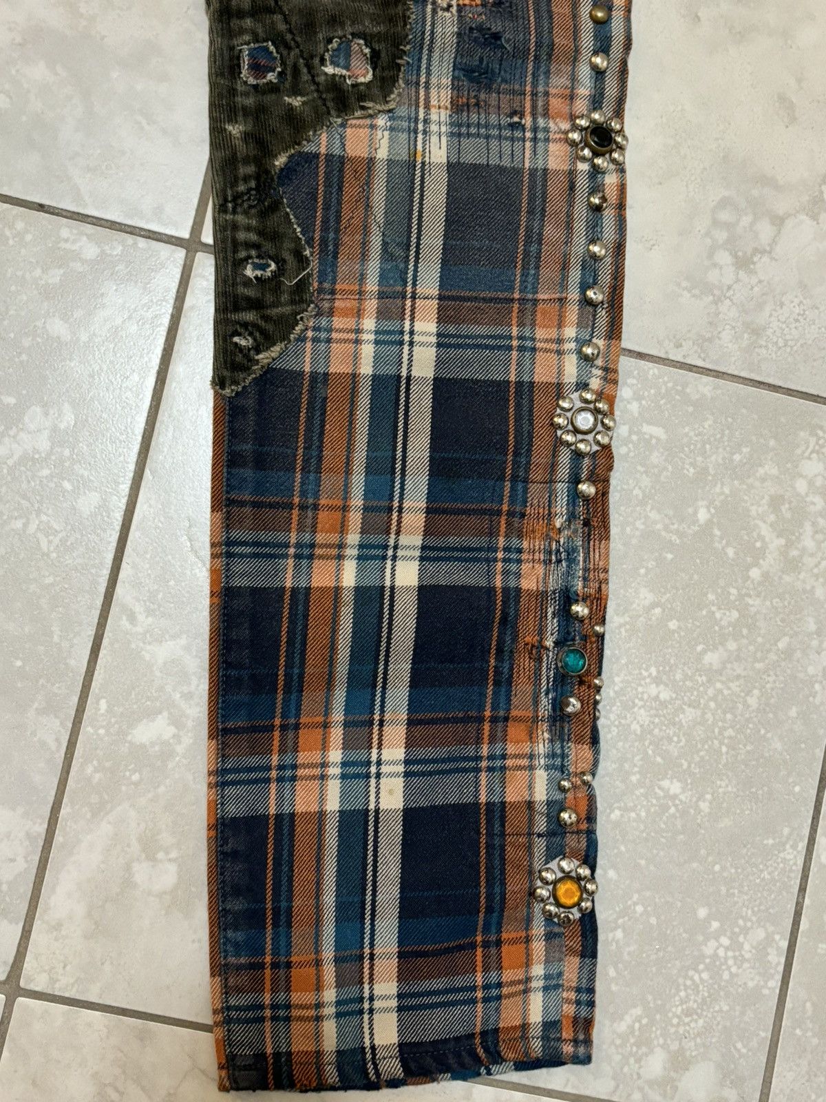 Kapital Rare FW14 1st release Kapital Kountry gemstone studded pants Size US 30 / EU 46 - 17 Thumbnail