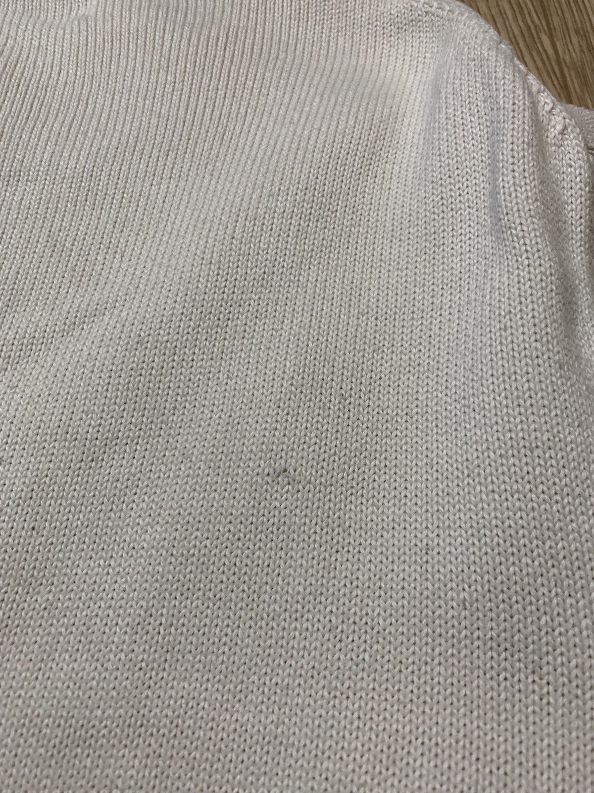 Polo Ralph Lauren Polo Ralph Lauren White Knitwear Sweater Size US XL / EU 56 / 4 - 8 Thumbnail