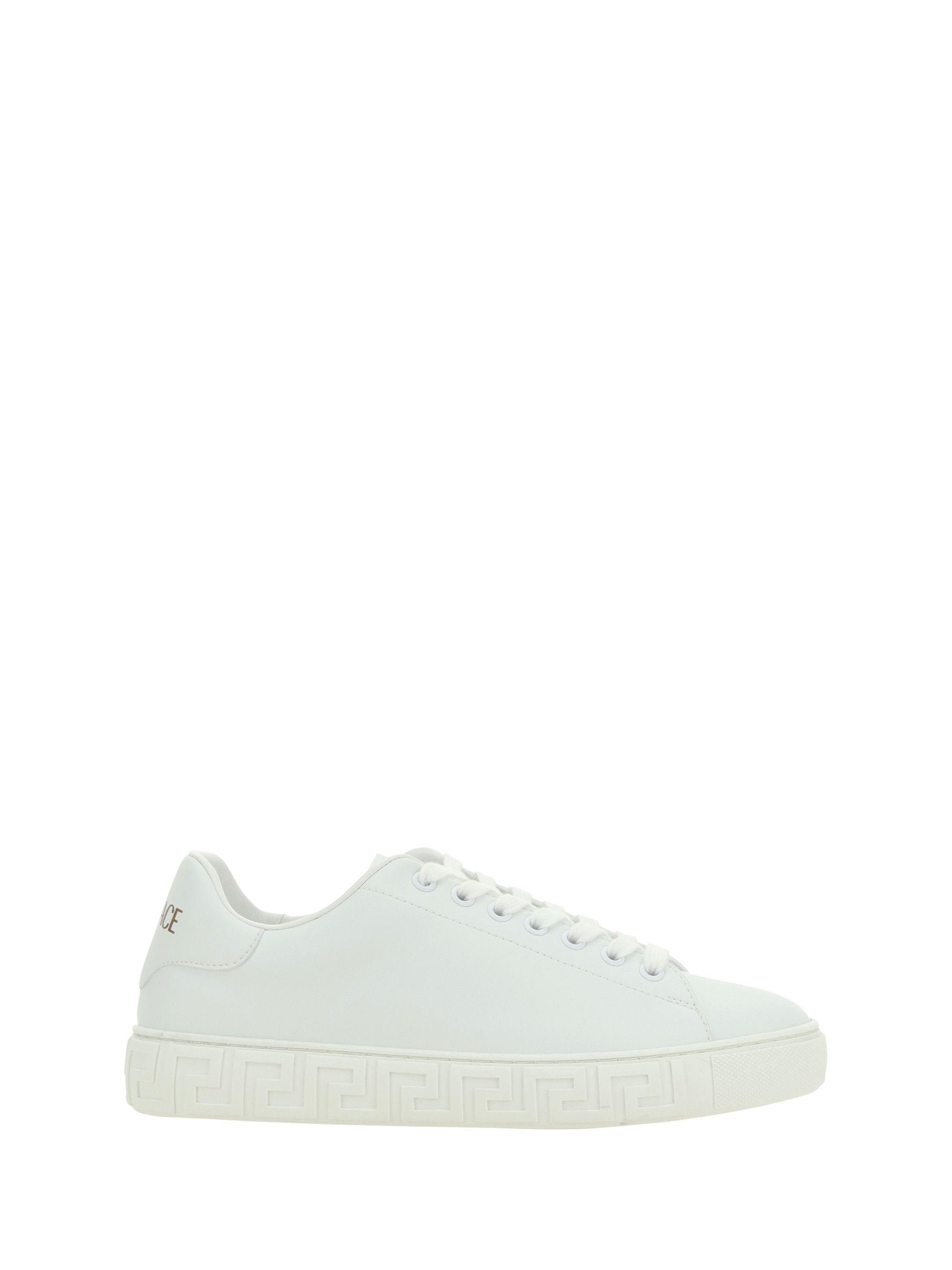 image of Versace Sneakers in White, Women's (Size 8)
