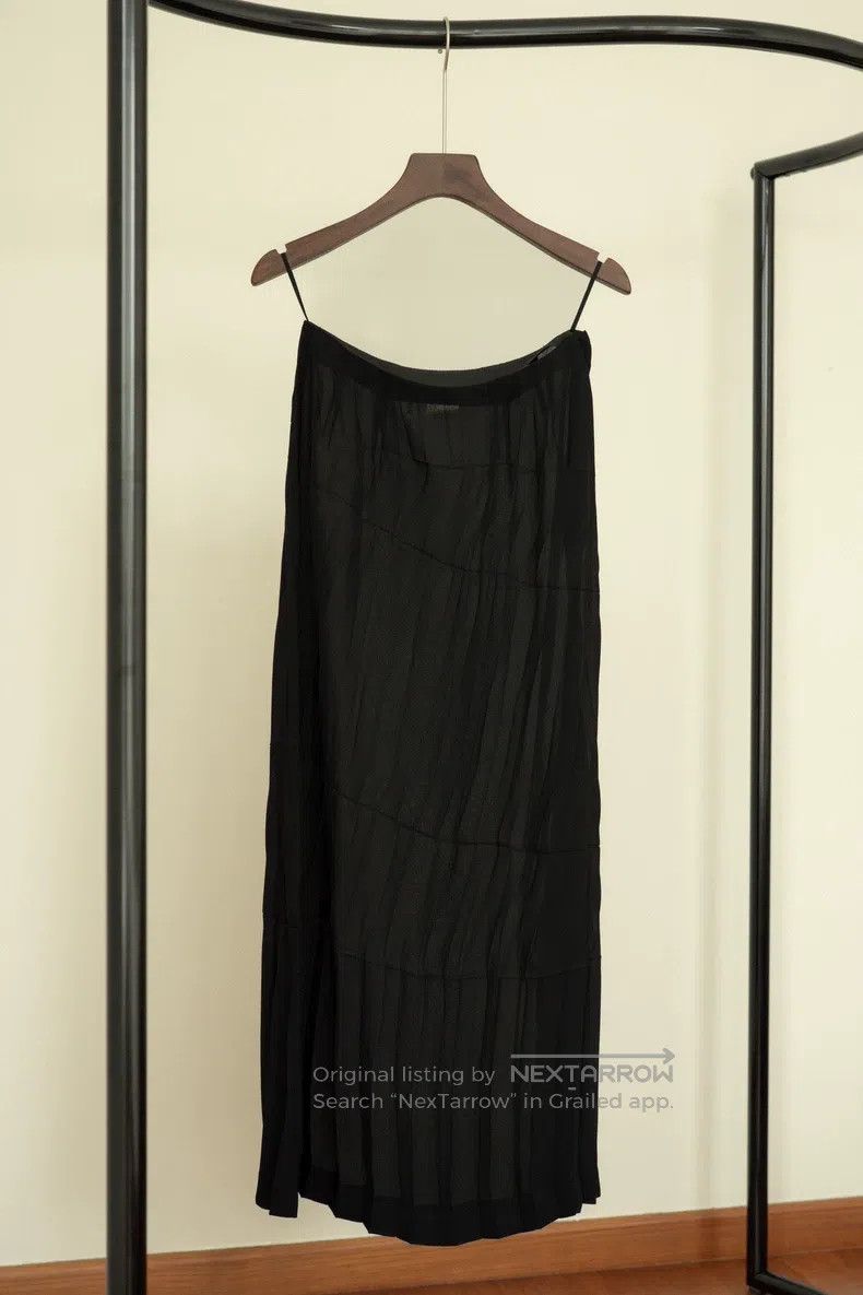 Comme des Garcons Comme Des Garcons size M Irregular pleated straight skirt Size 23" - 9 Thumbnail