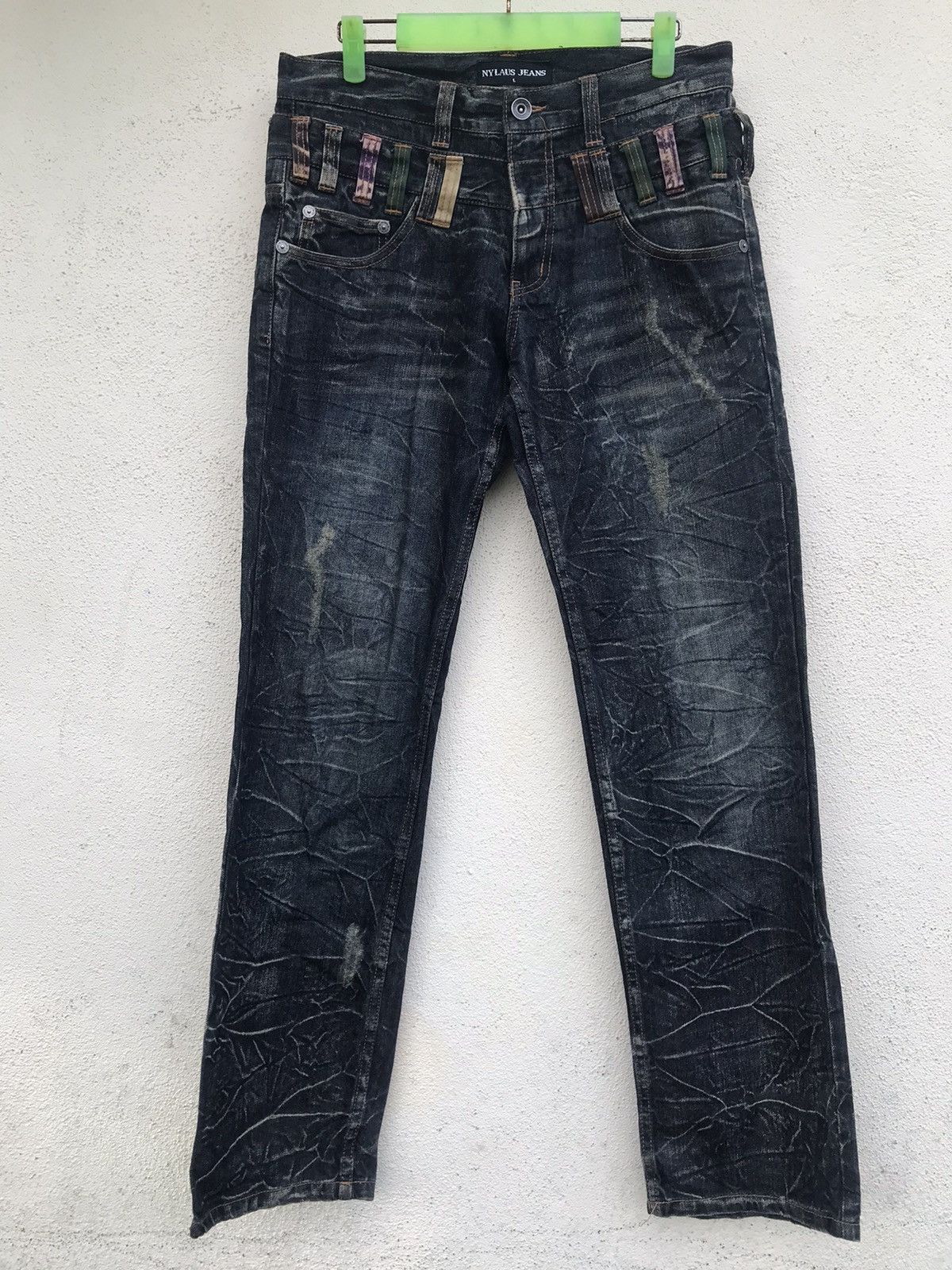 If Six Was Nine × Japanese Brand Nylus Double Waist Denim Size US 32 / EU 48 - 1 Thumbnail